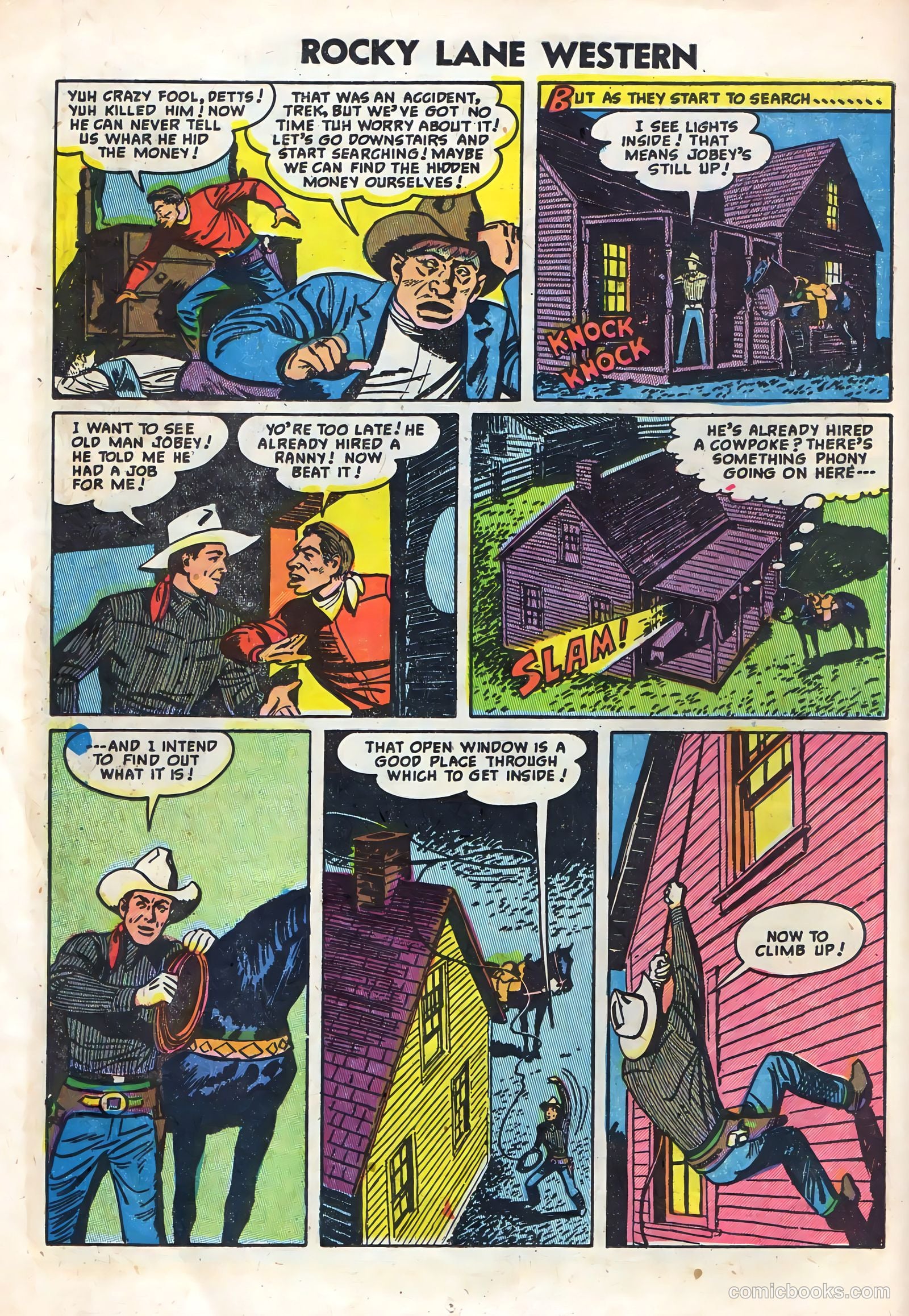 Rocky Lane Western #59 — page 14 of 36