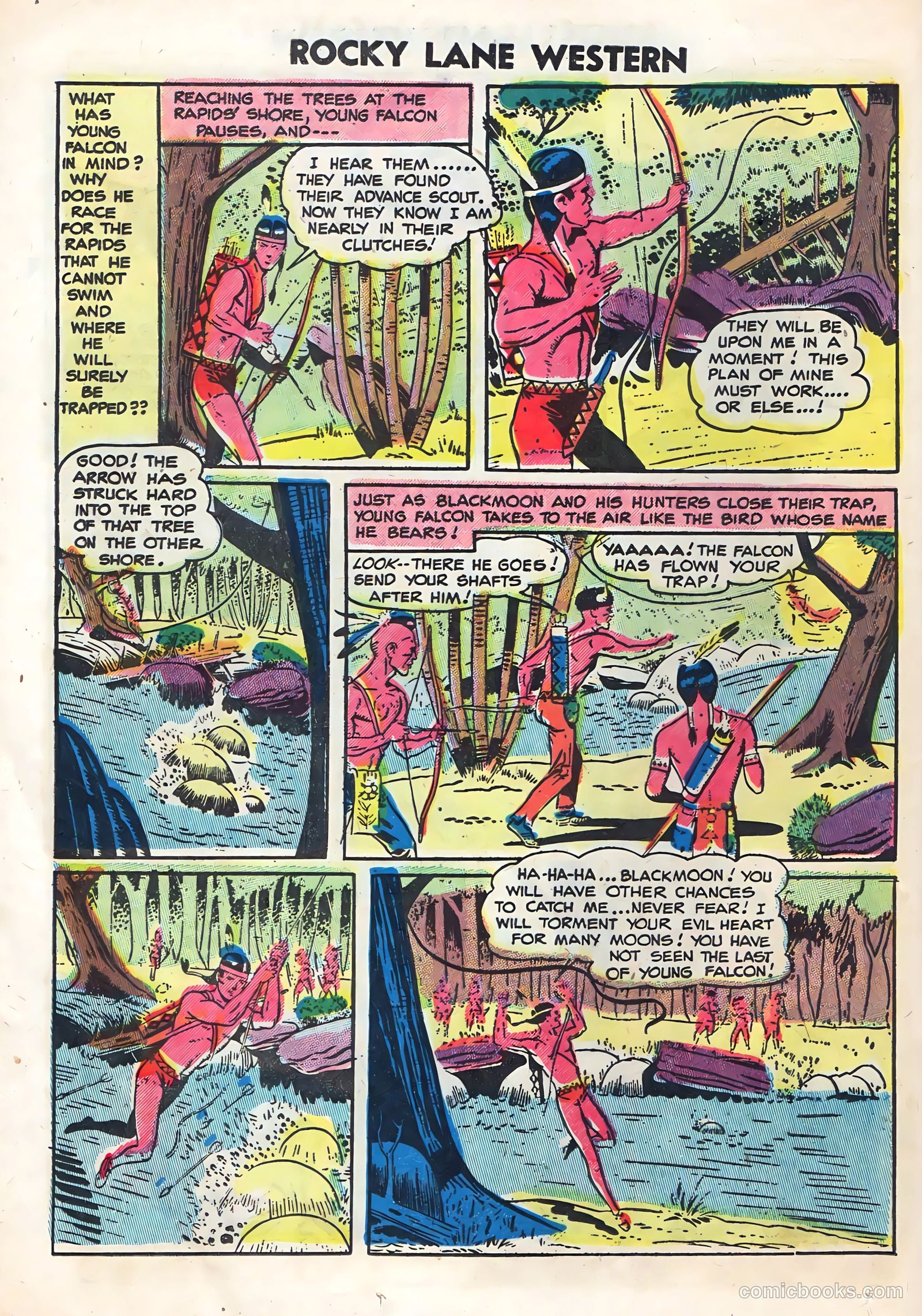 Rocky Lane Western #59 — page 24 of 36