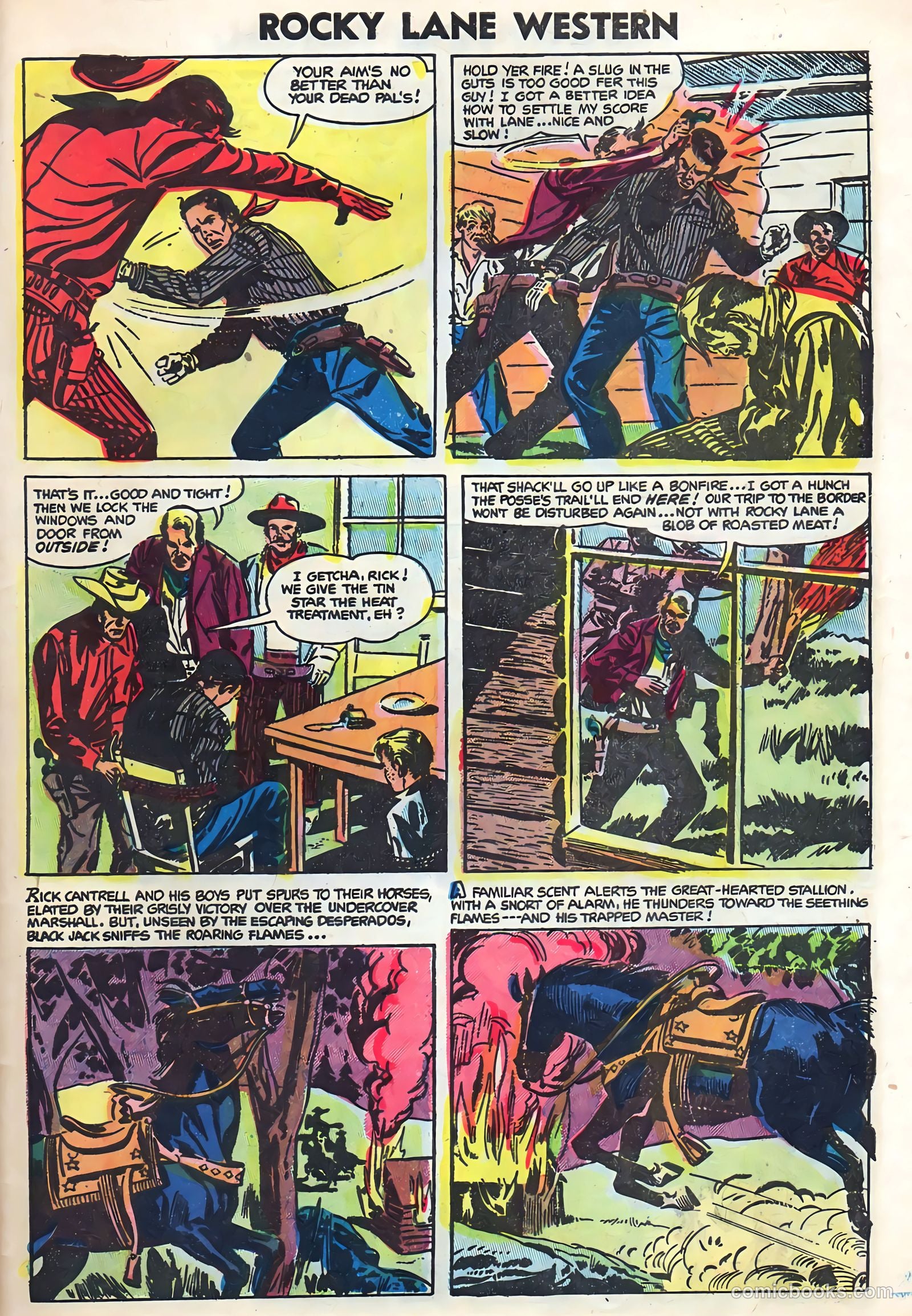 Rocky Lane Western #59 — page 29 of 36
