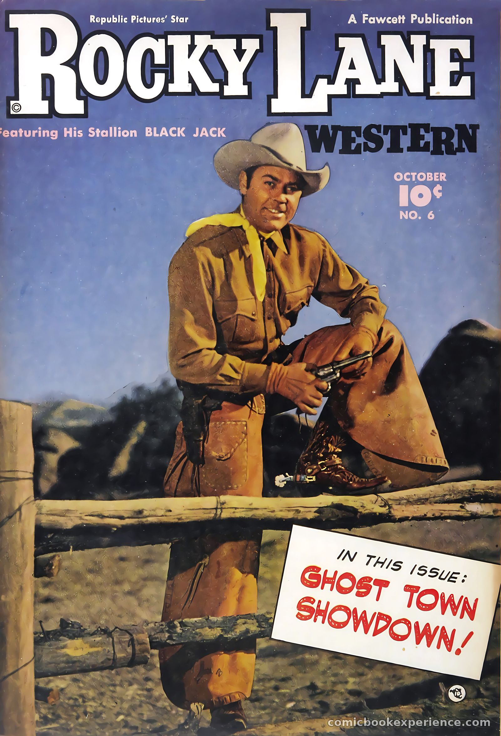 Rocky Lane Western #6 — page 1 of 36