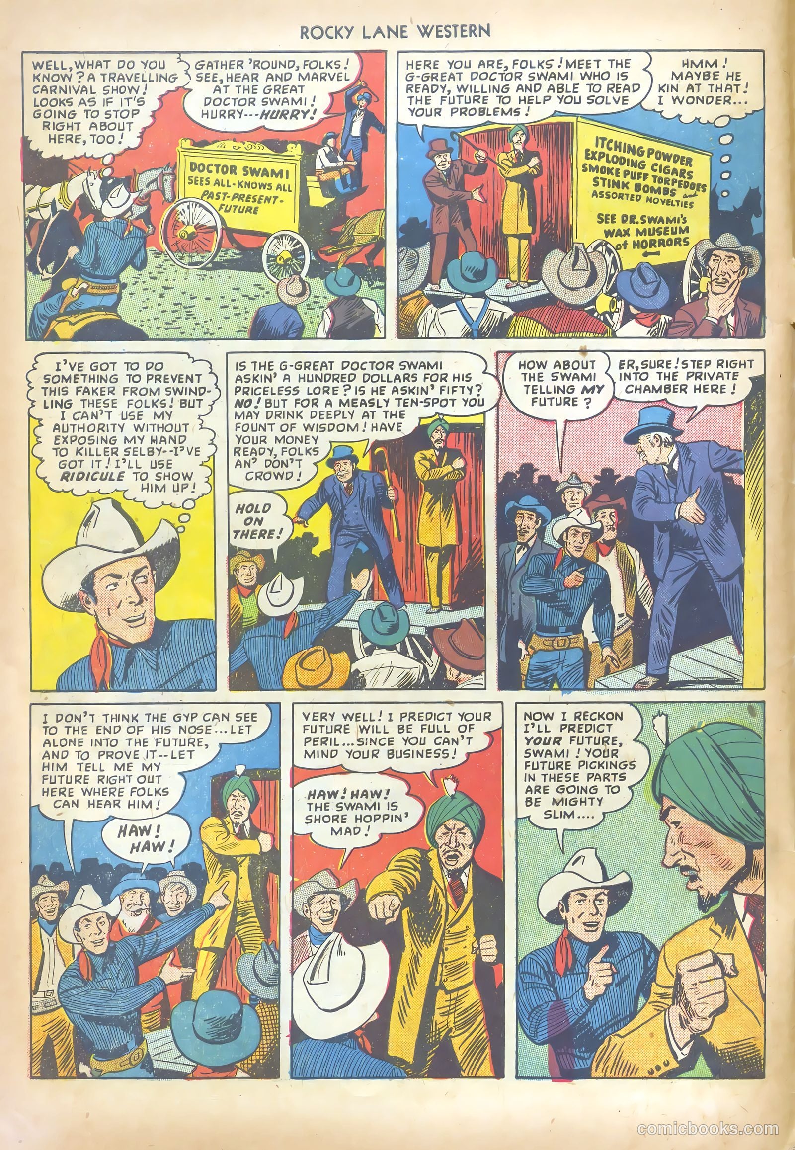 Rocky Lane Western #6 — page 6 of 36