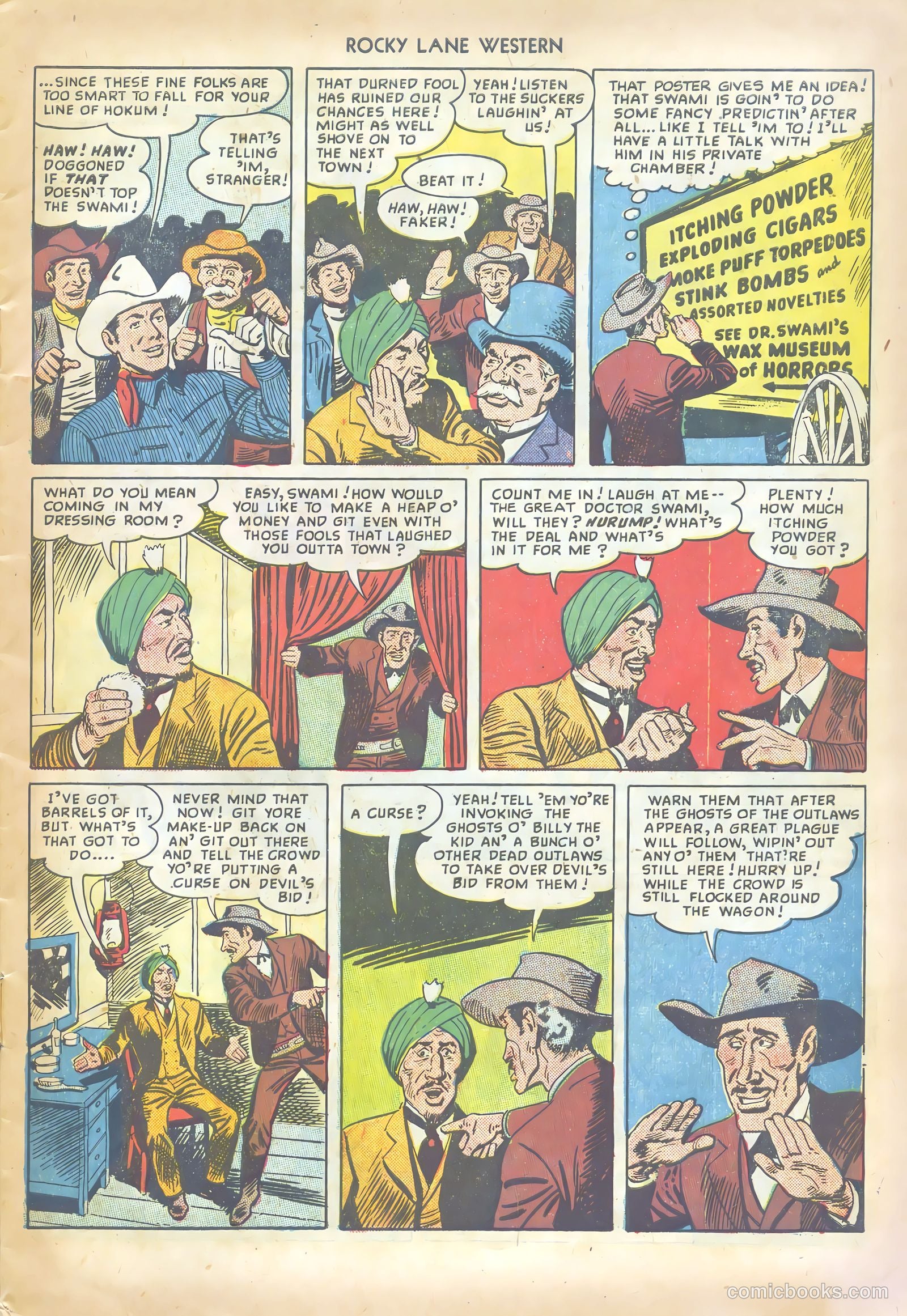 Rocky Lane Western #6 — page 7 of 36