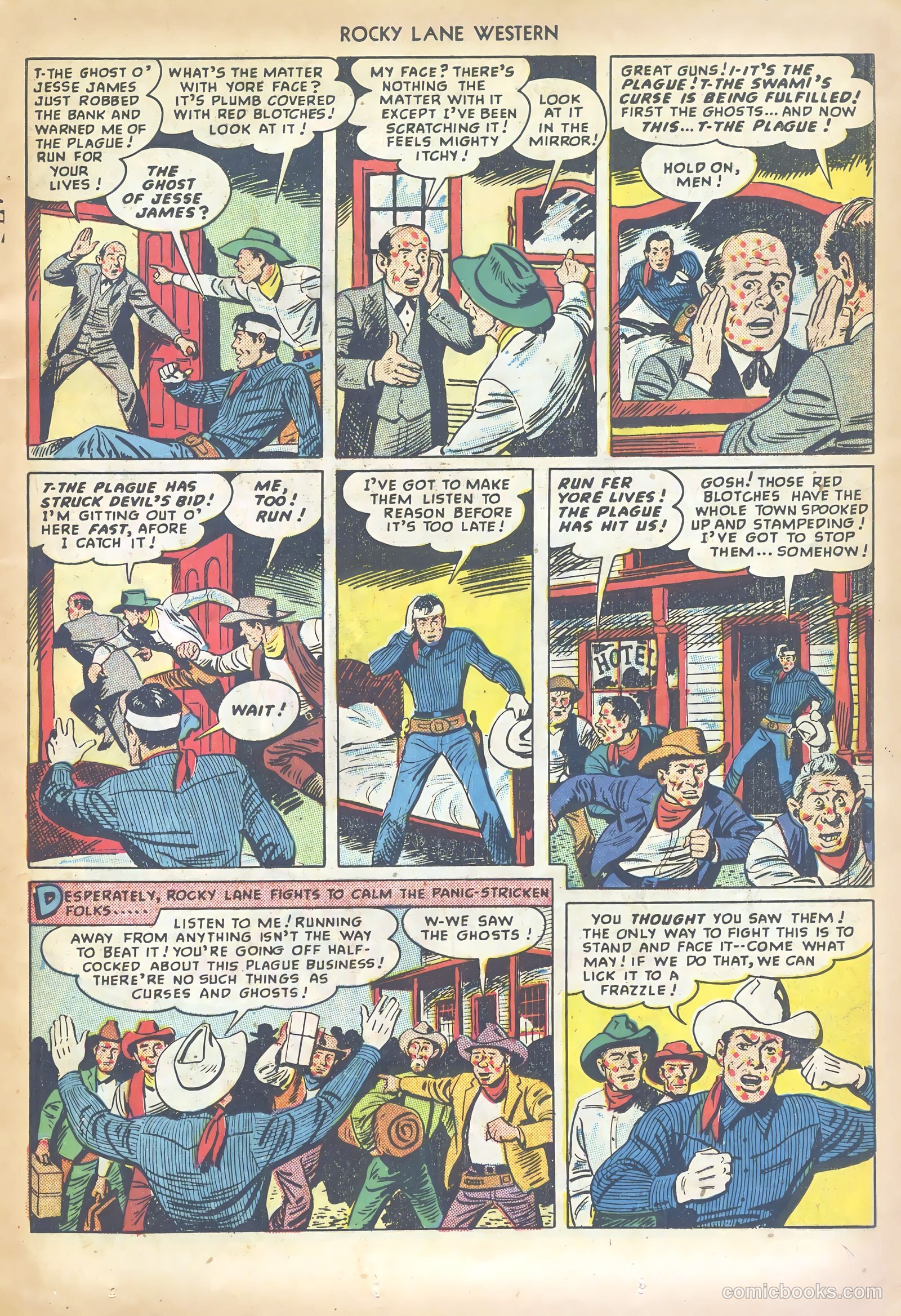 Rocky Lane Western #6 — page 13 of 36