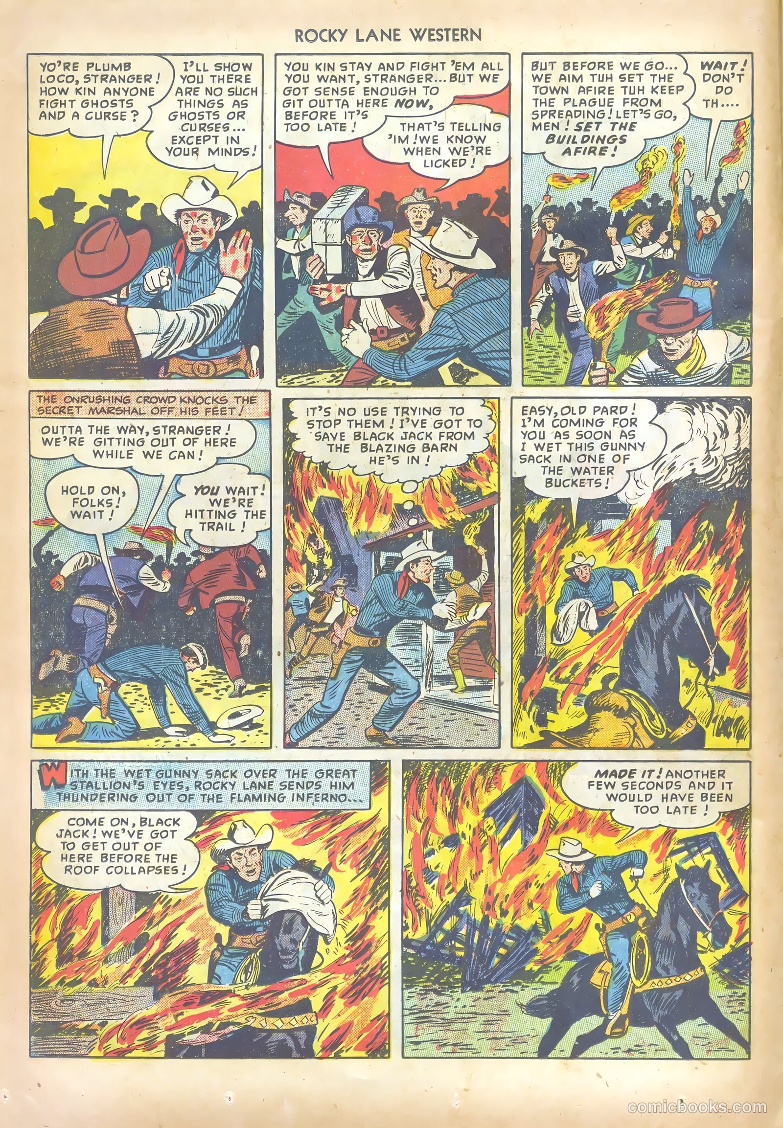 Rocky Lane Western #6 — page 14 of 36