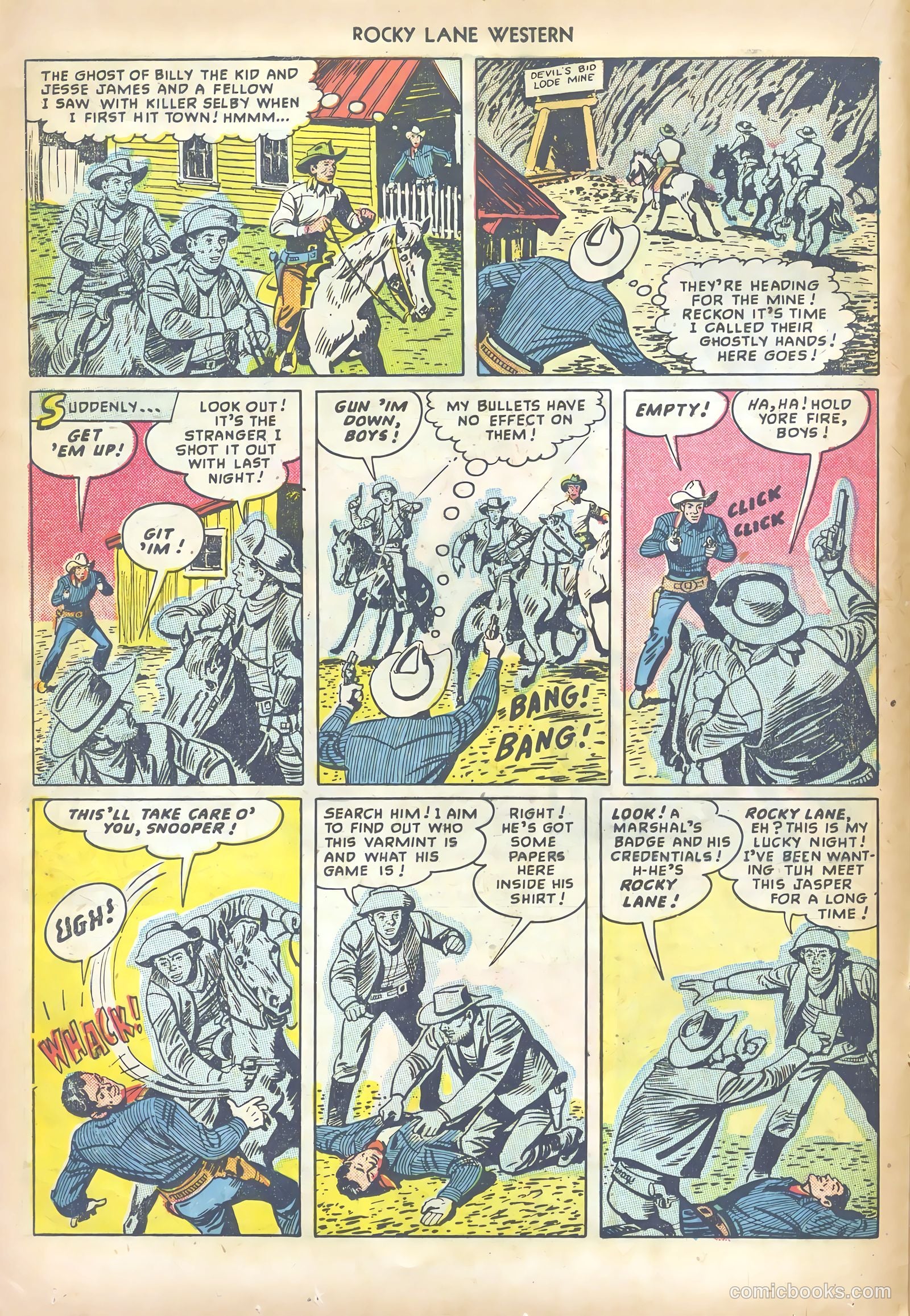 Rocky Lane Western #6 — page 16 of 36