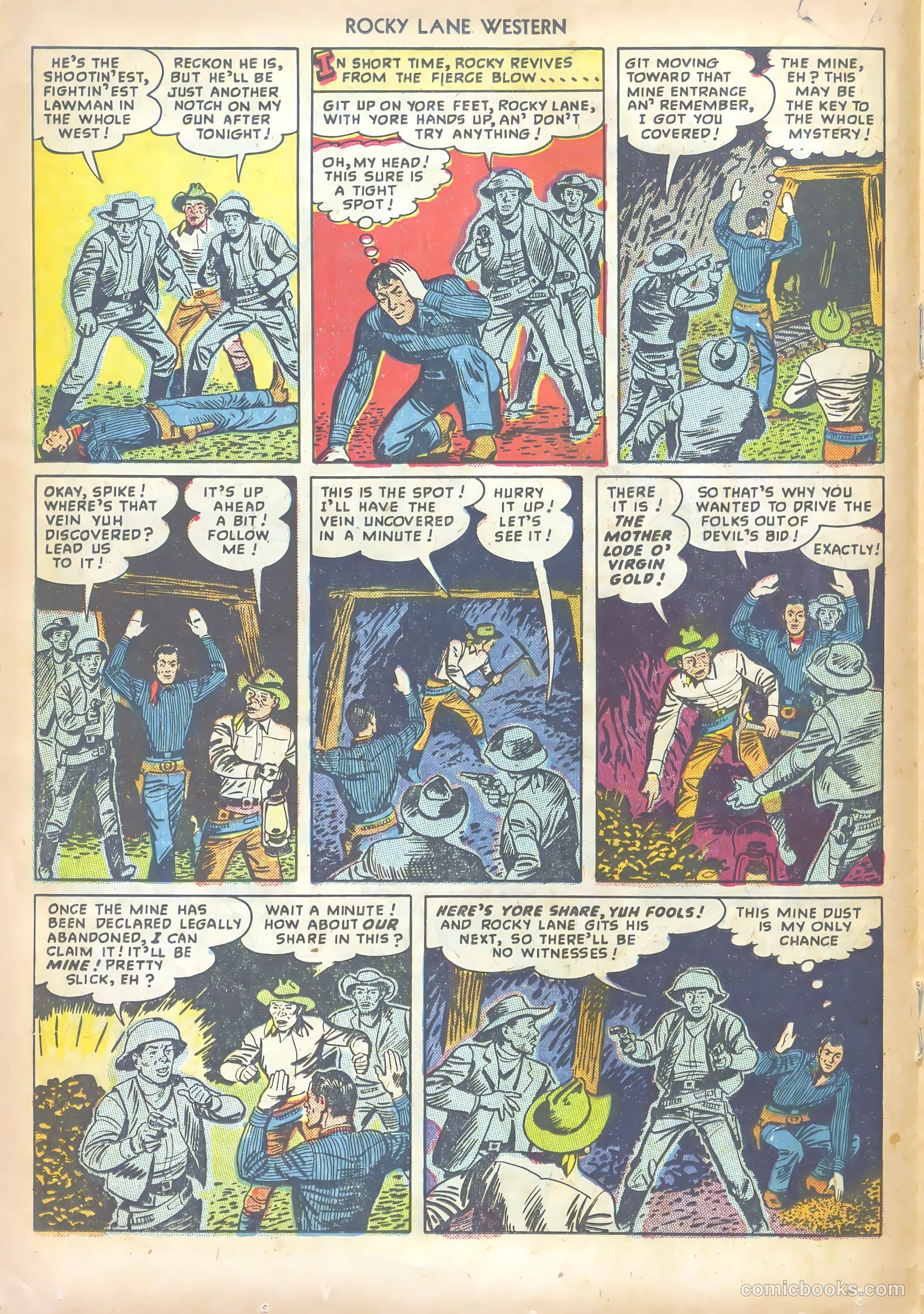 Rocky Lane Western #6 — page 18 of 36