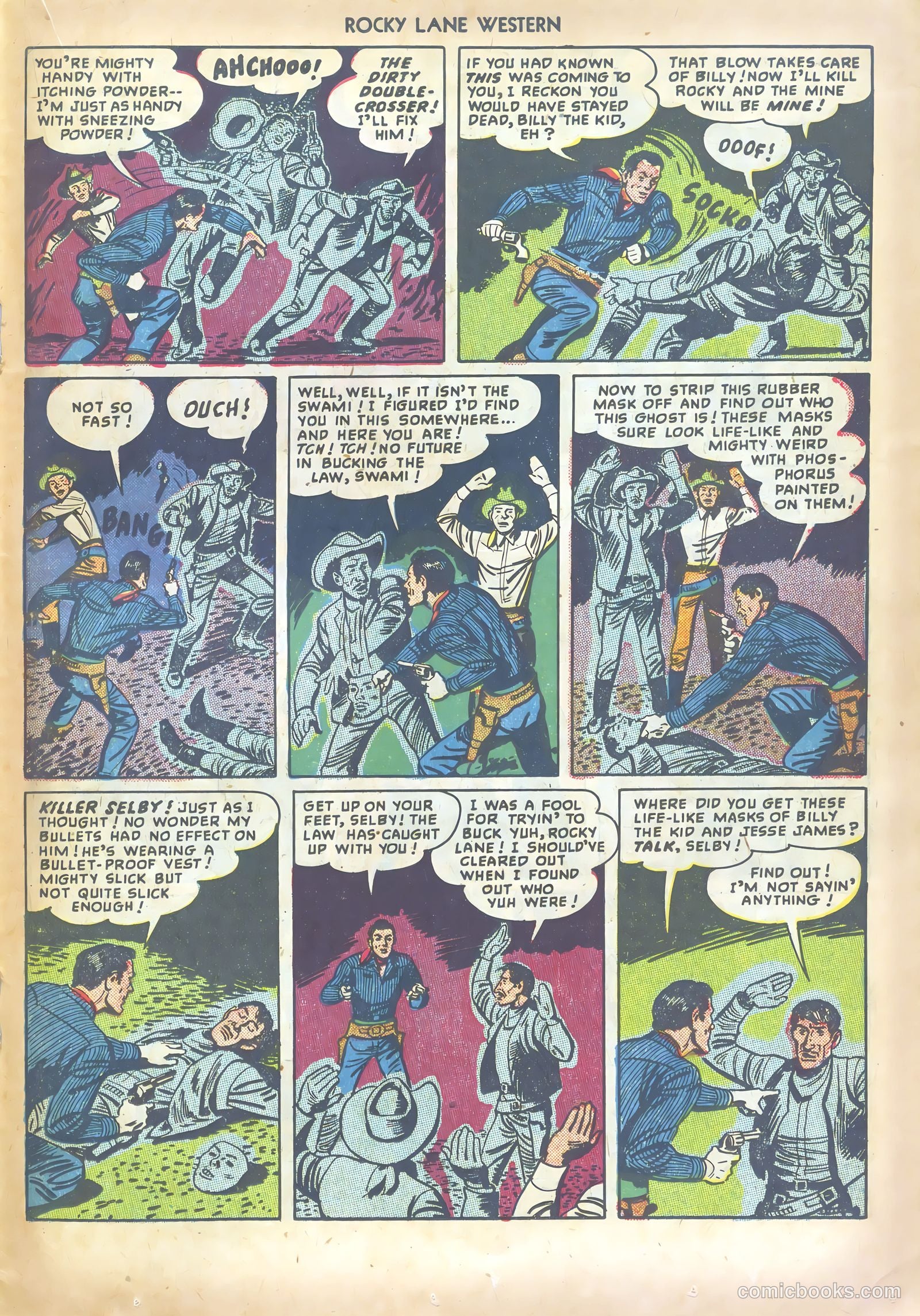 Rocky Lane Western #6 — page 19 of 36