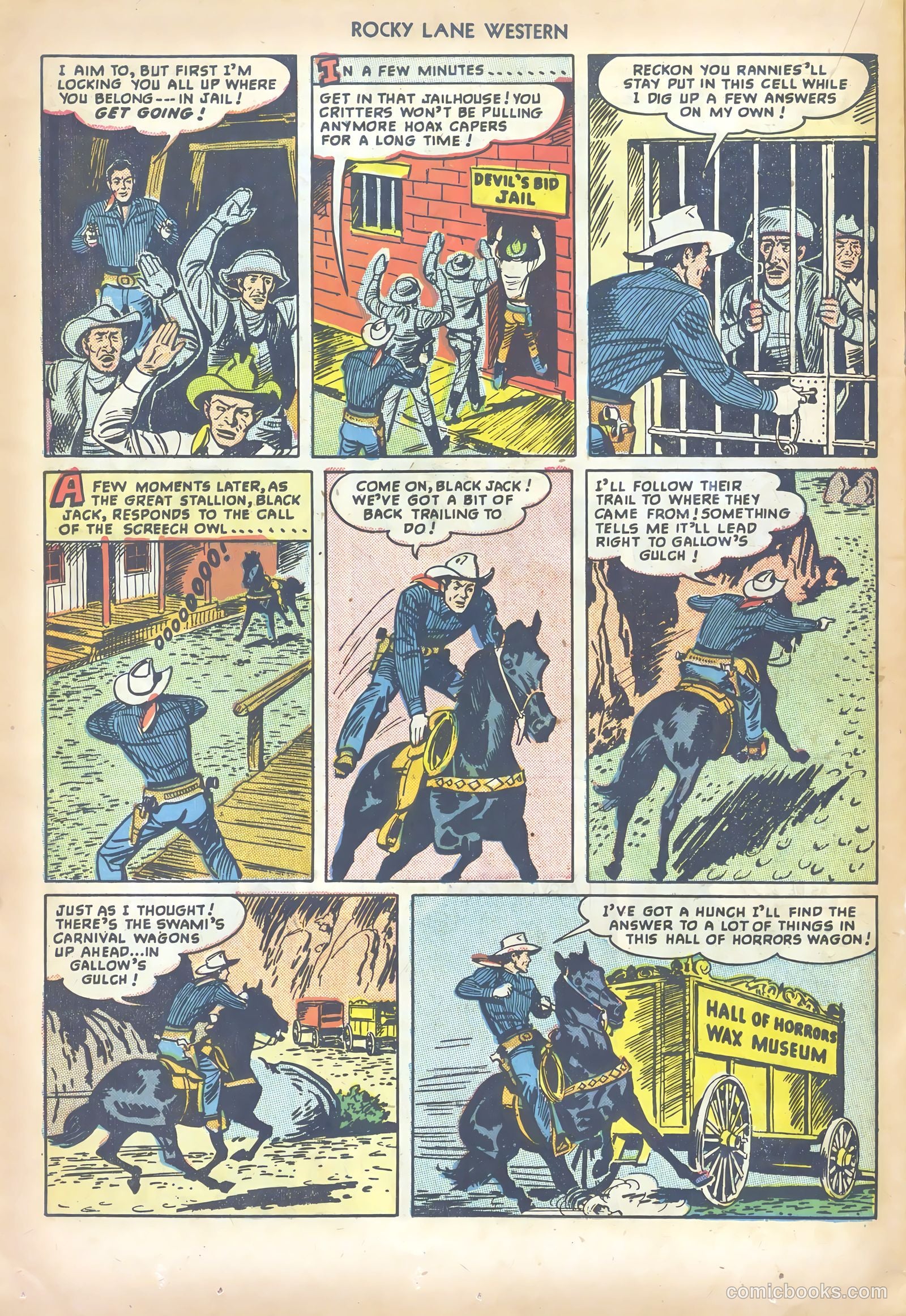 Rocky Lane Western #6 — page 20 of 36