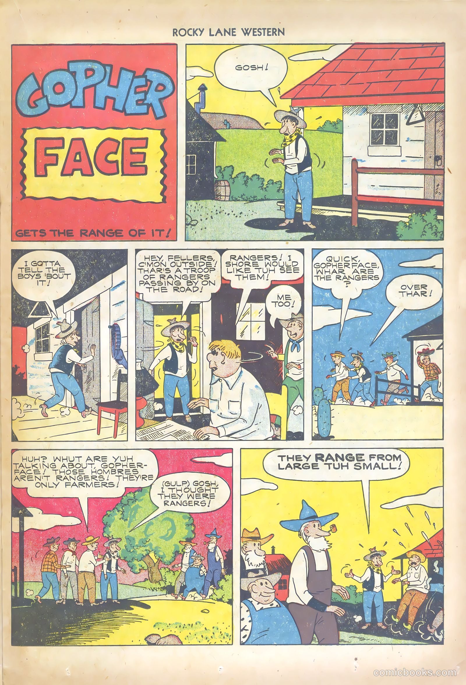 Rocky Lane Western #6 — page 23 of 36