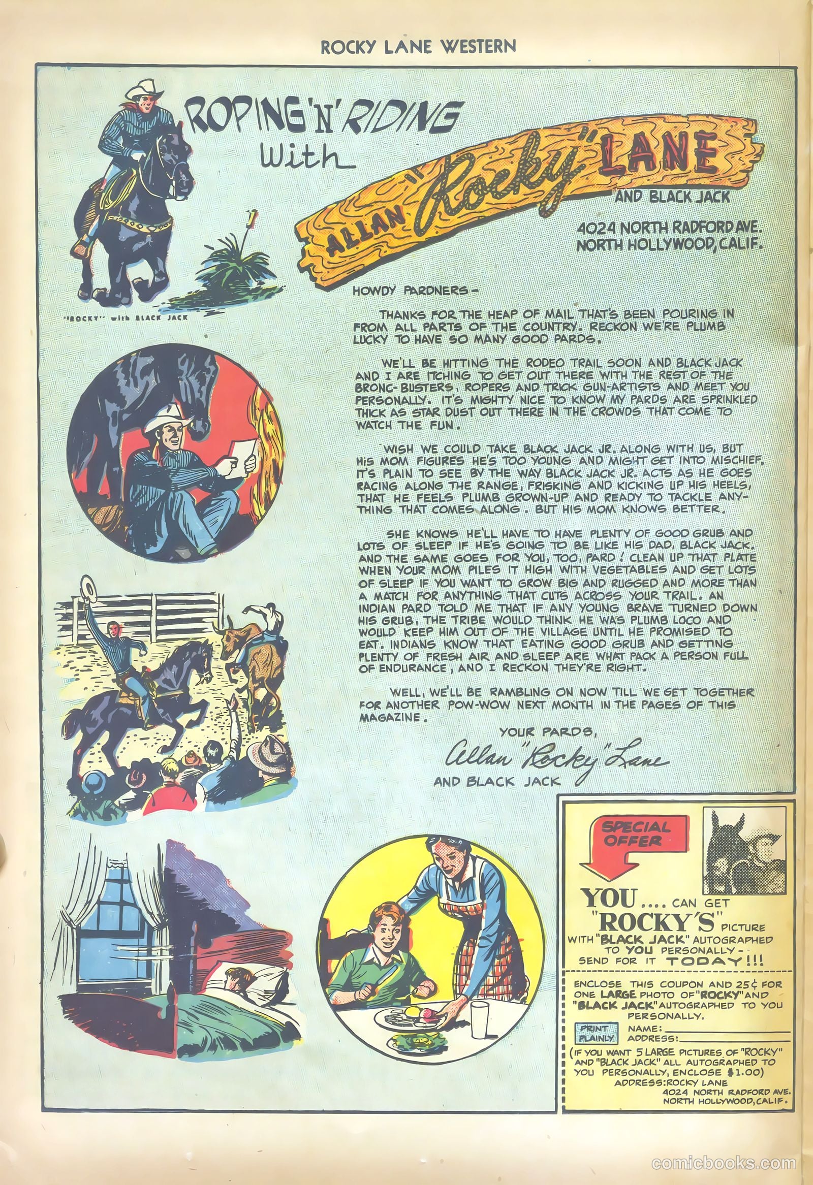 Rocky Lane Western #6 — page 26 of 36