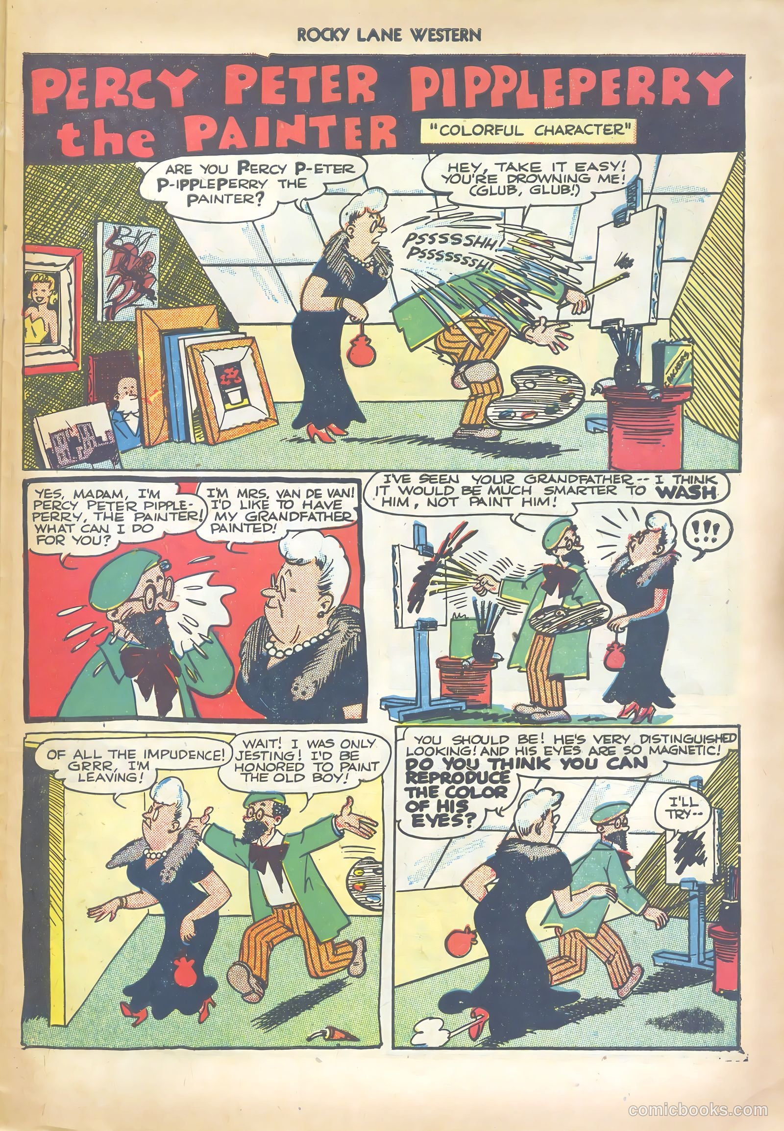 Rocky Lane Western #6 — page 27 of 36