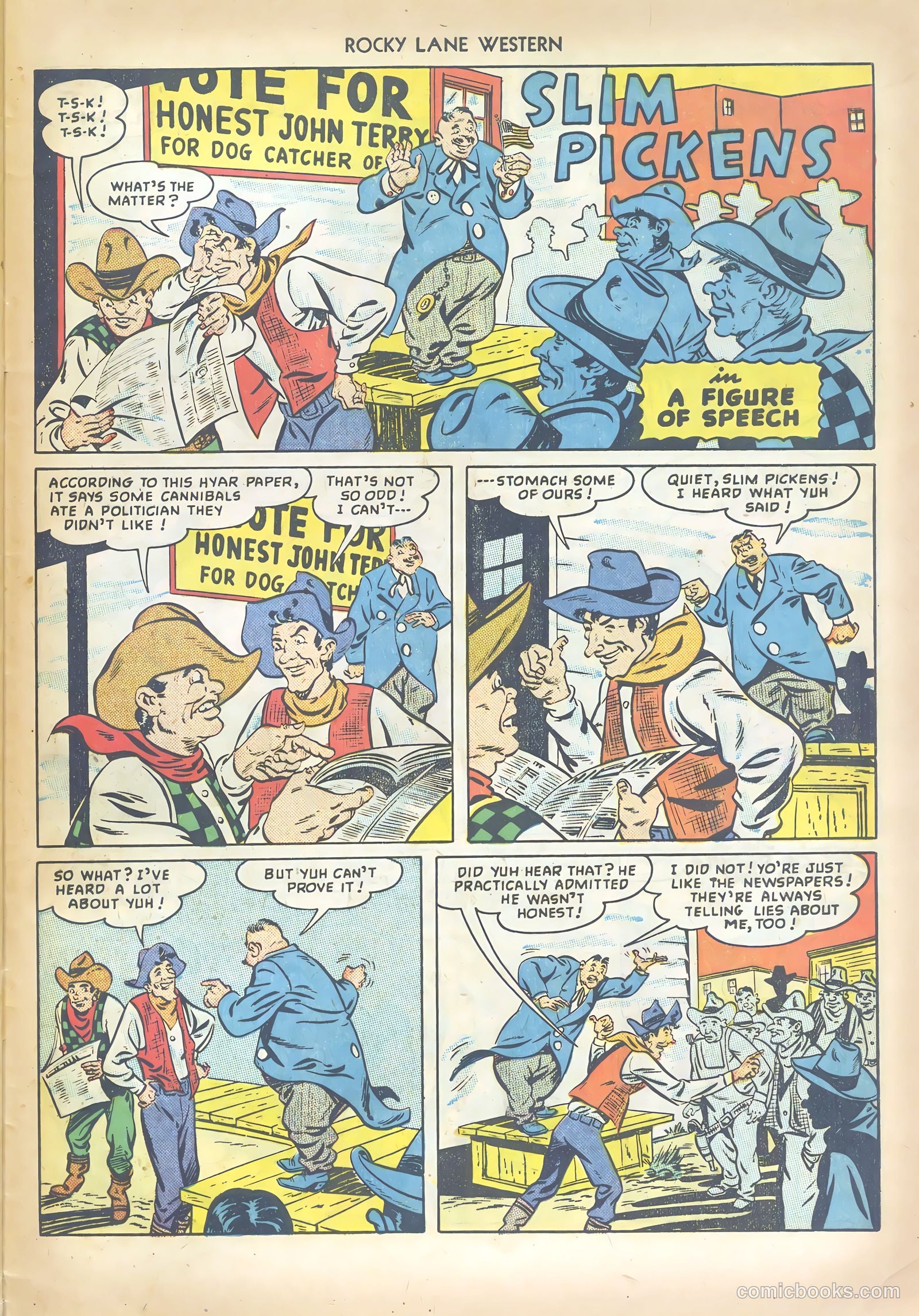 Rocky Lane Western #6 — page 29 of 36