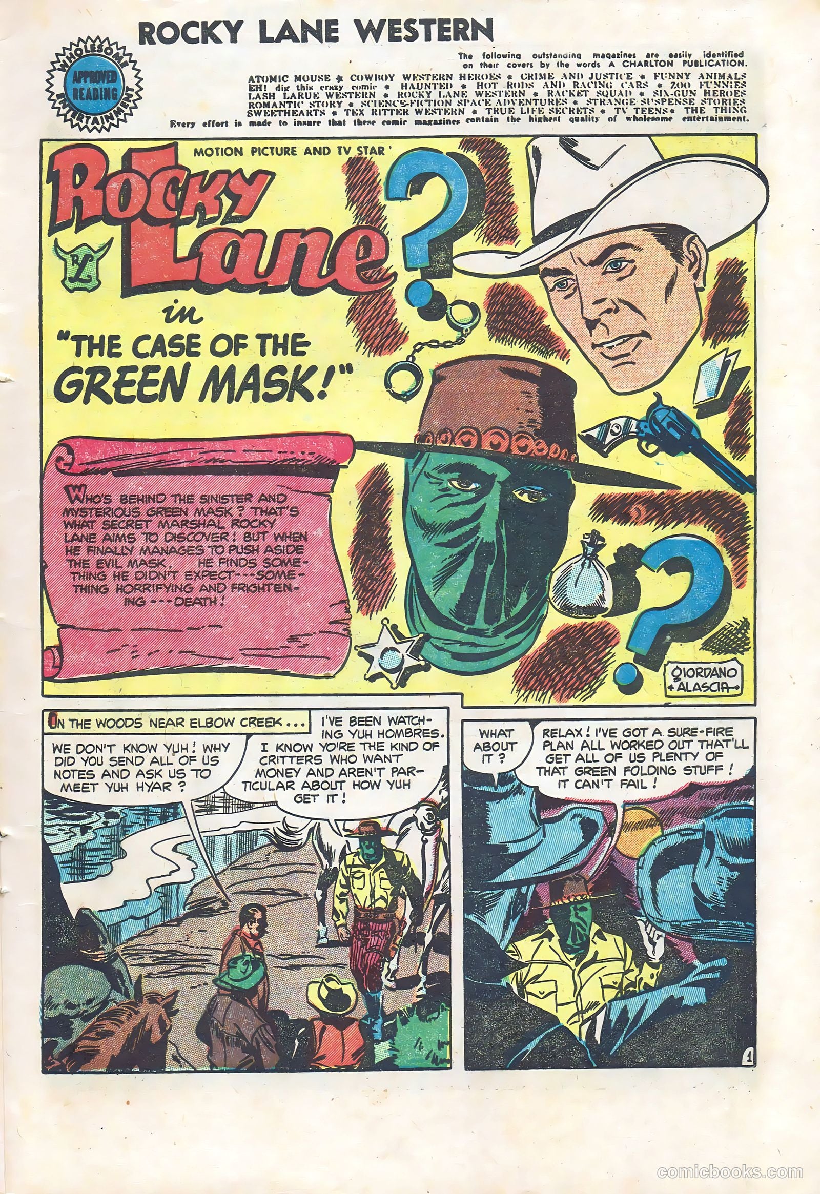 Rocky Lane Western #60 — page 3 of 36