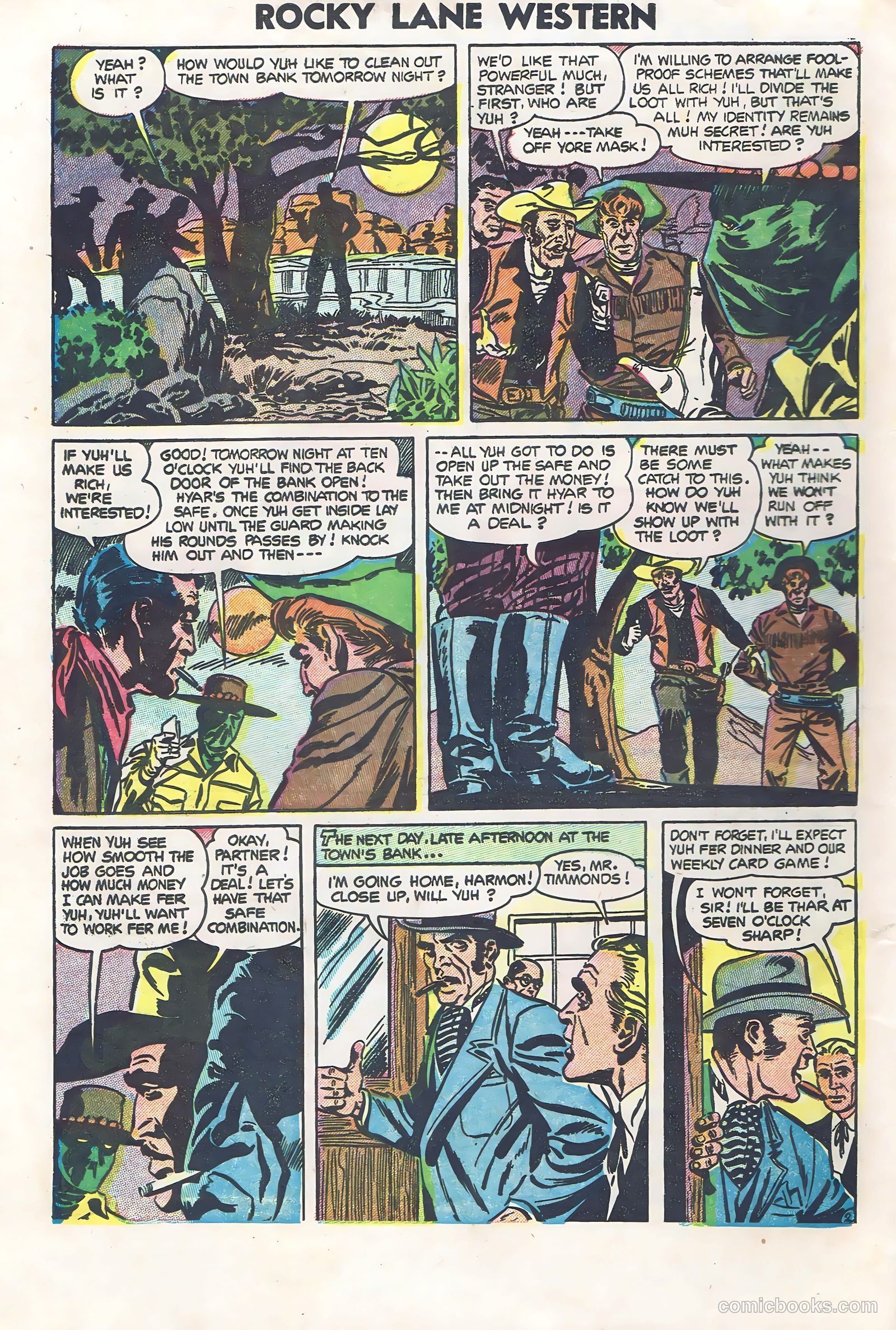 Rocky Lane Western #60 — page 4 of 36