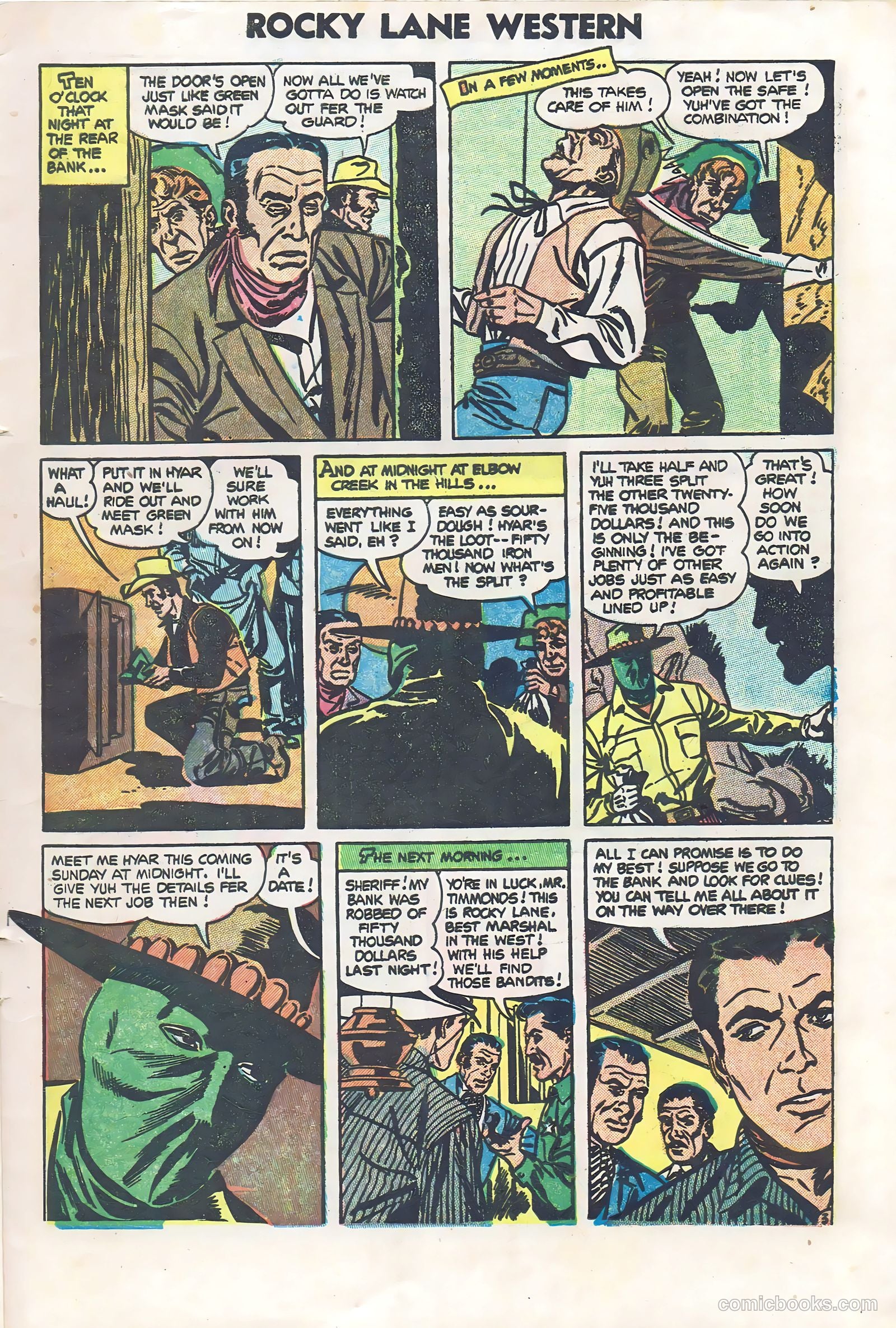 Rocky Lane Western #60 — page 5 of 36