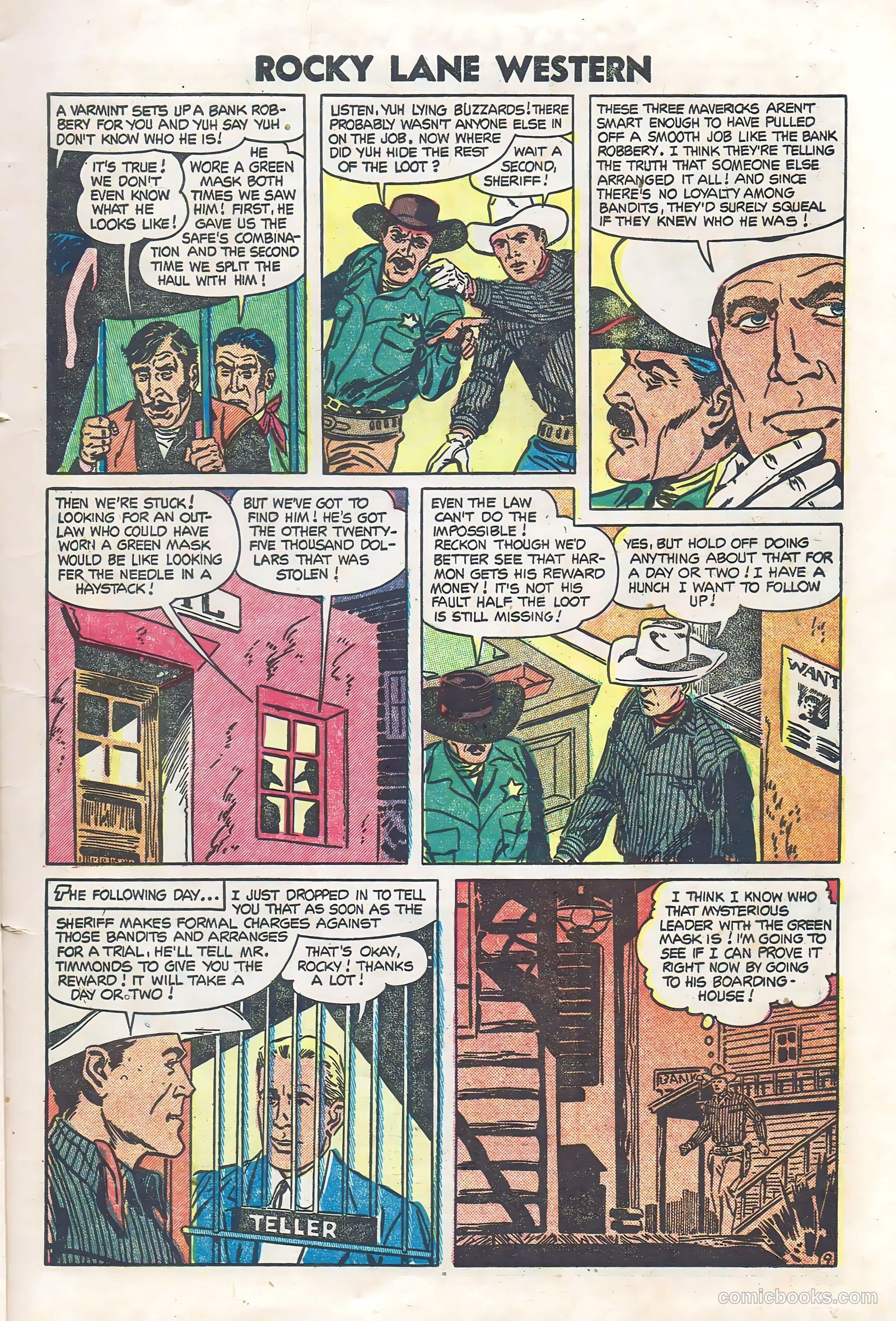 Rocky Lane Western #60 — page 11 of 36