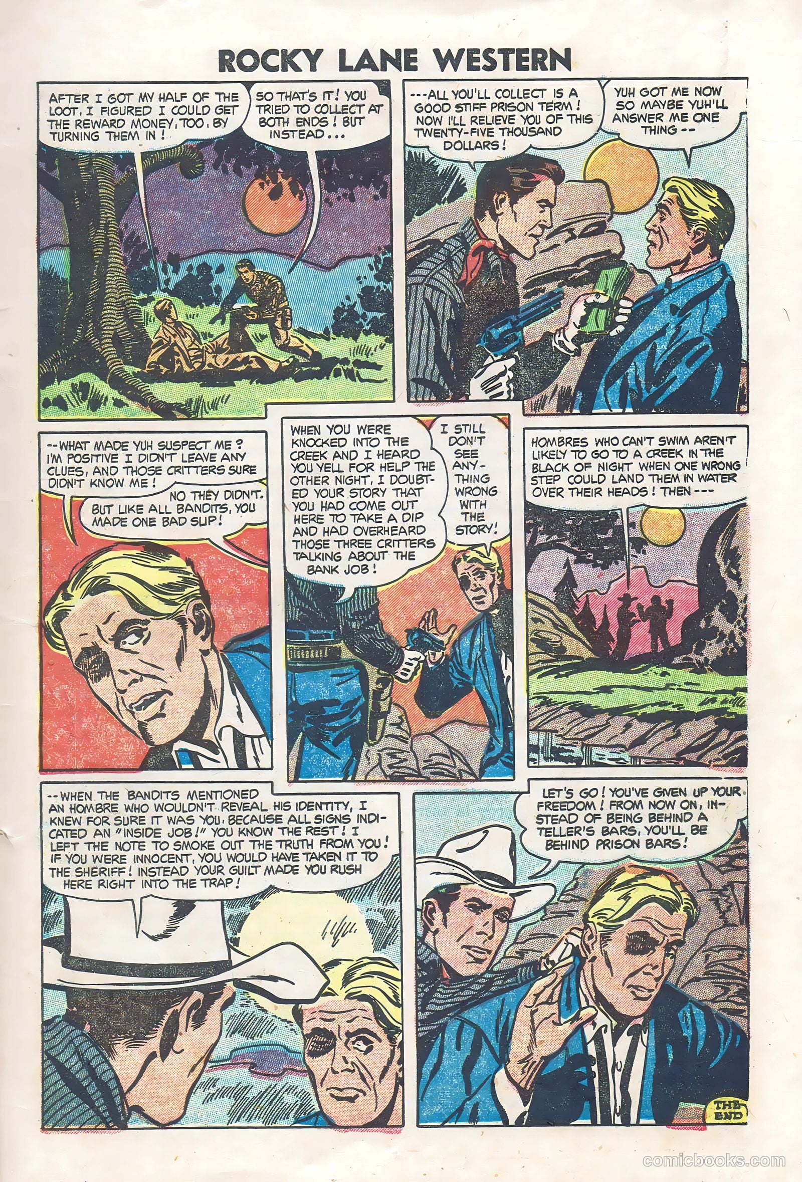 Rocky Lane Western #60 — page 15 of 36