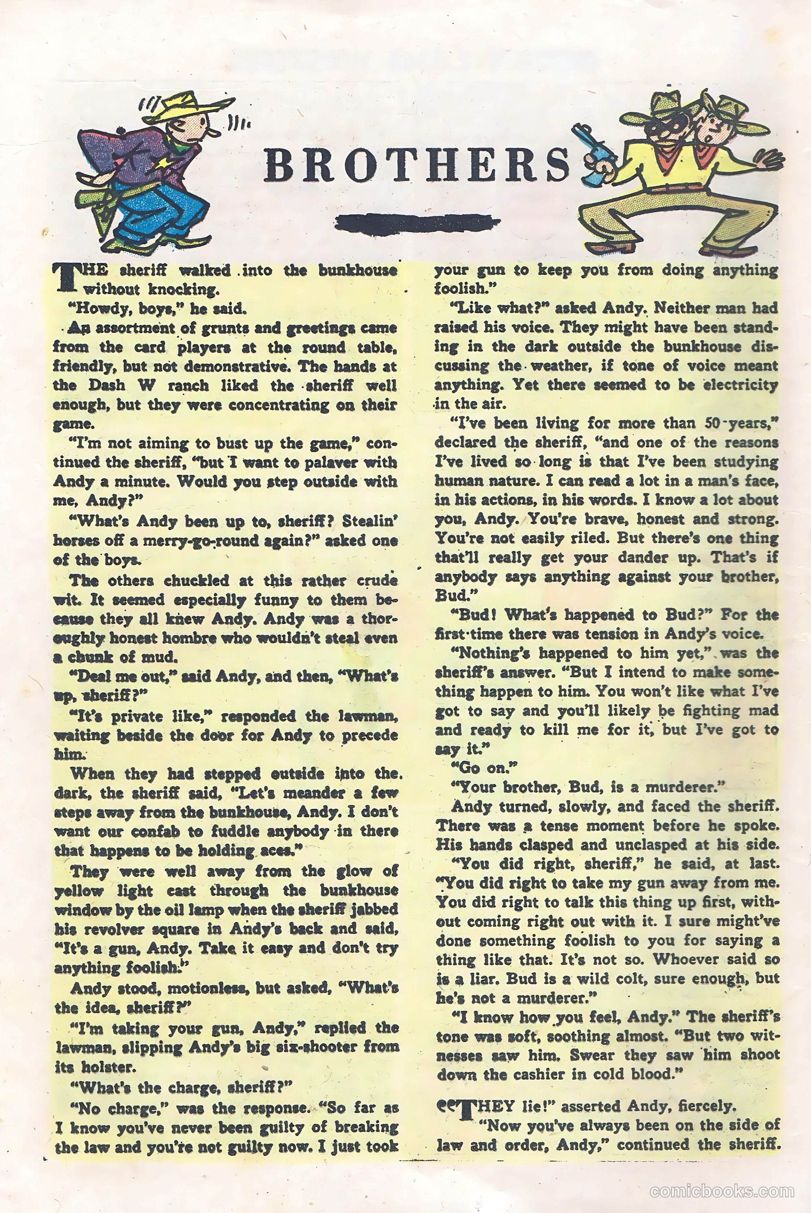 Rocky Lane Western #60 — page 16 of 36
