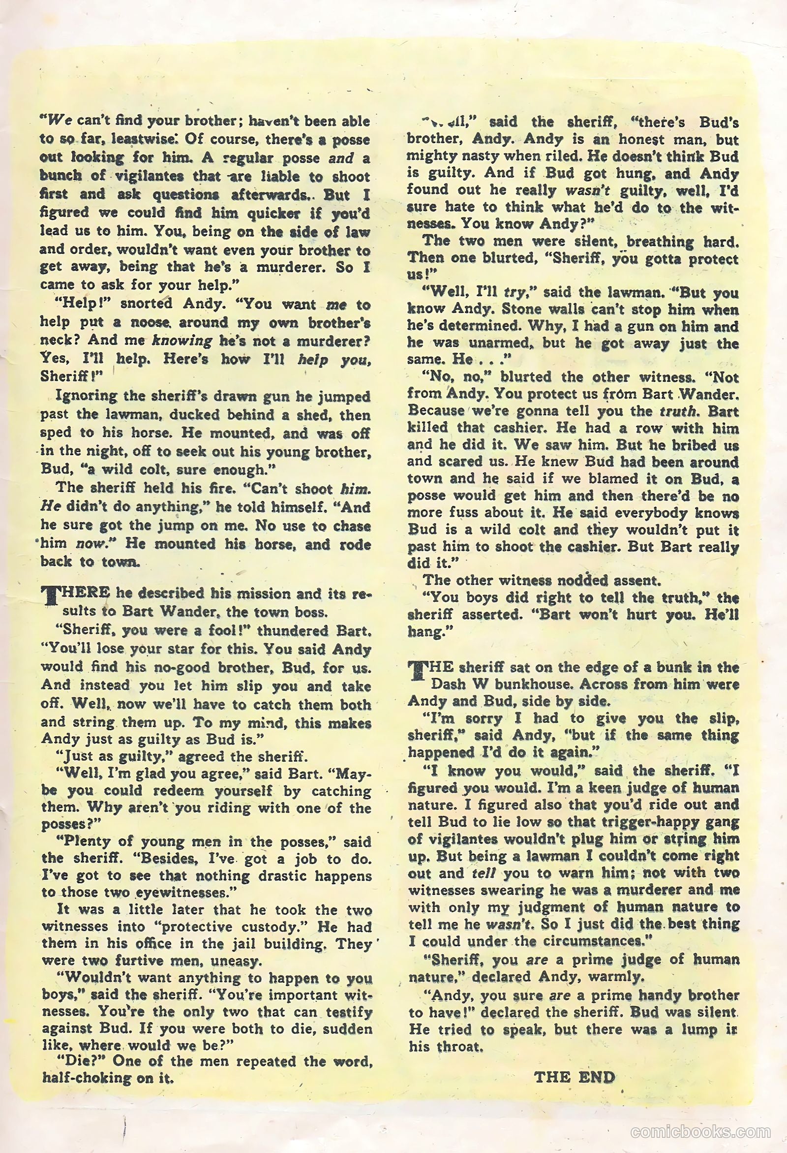 Rocky Lane Western #60 — page 17 of 36