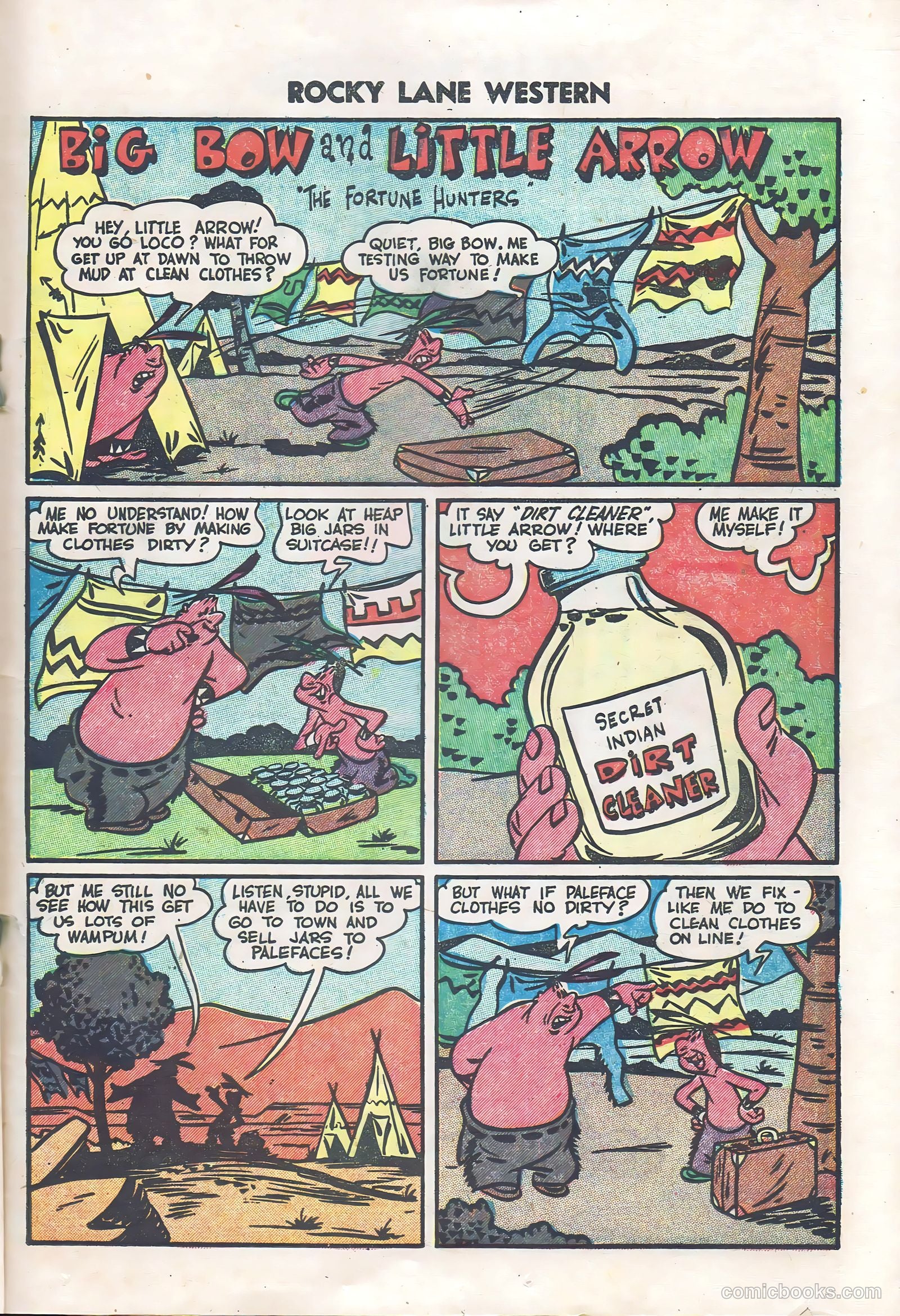 Rocky Lane Western #60 — page 19 of 36
