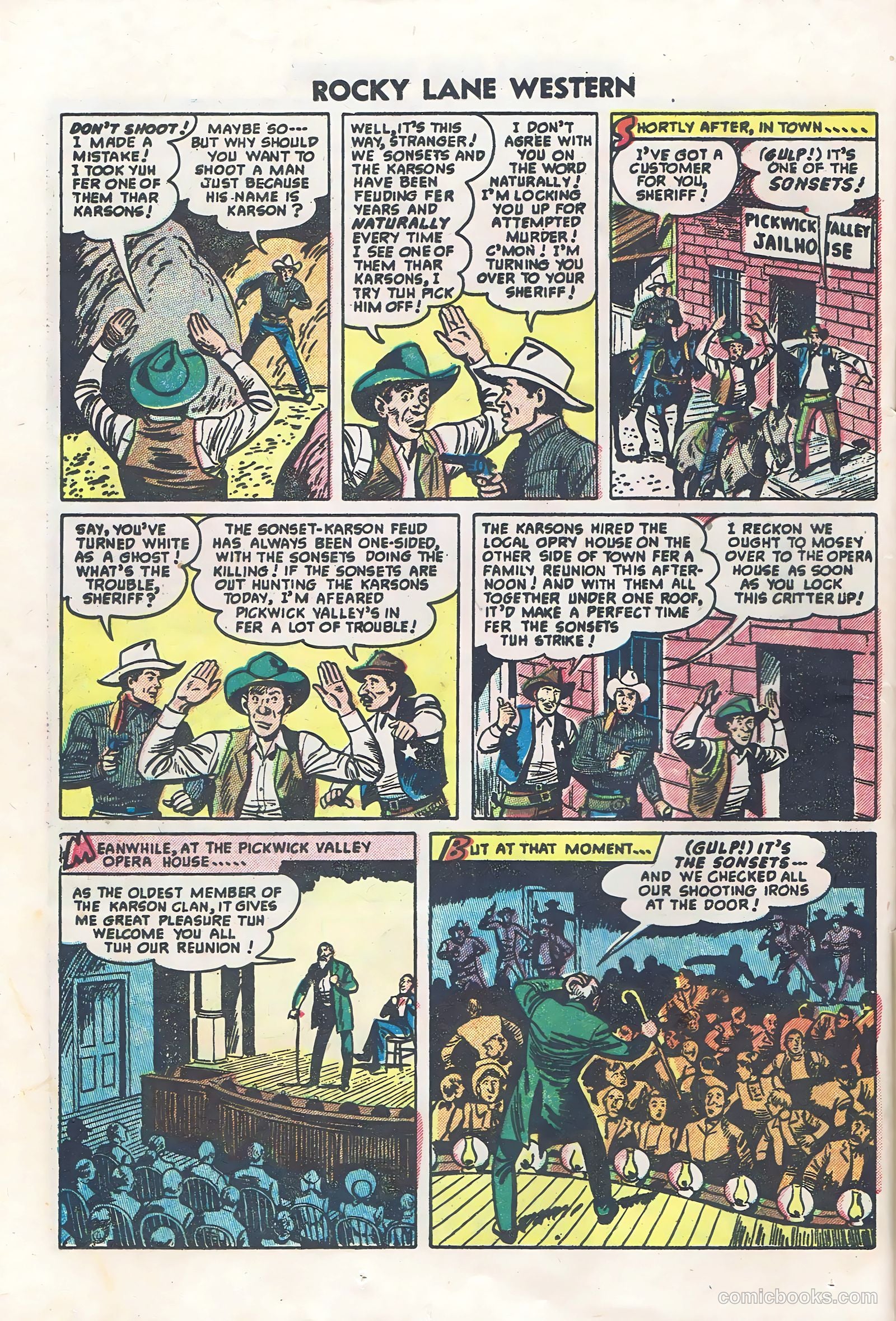 Rocky Lane Western #60 — page 24 of 36