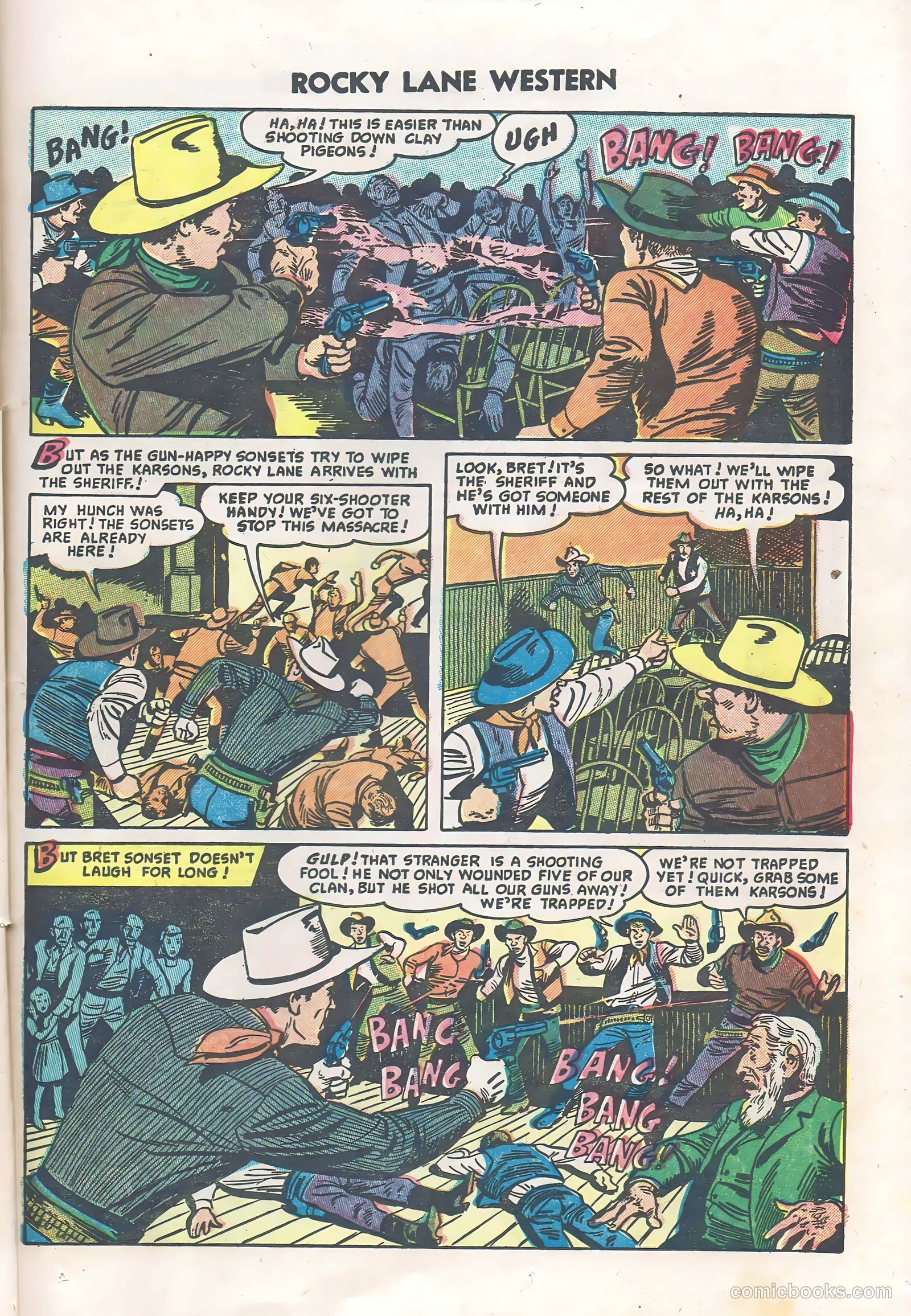 Rocky Lane Western #60 — page 25 of 36