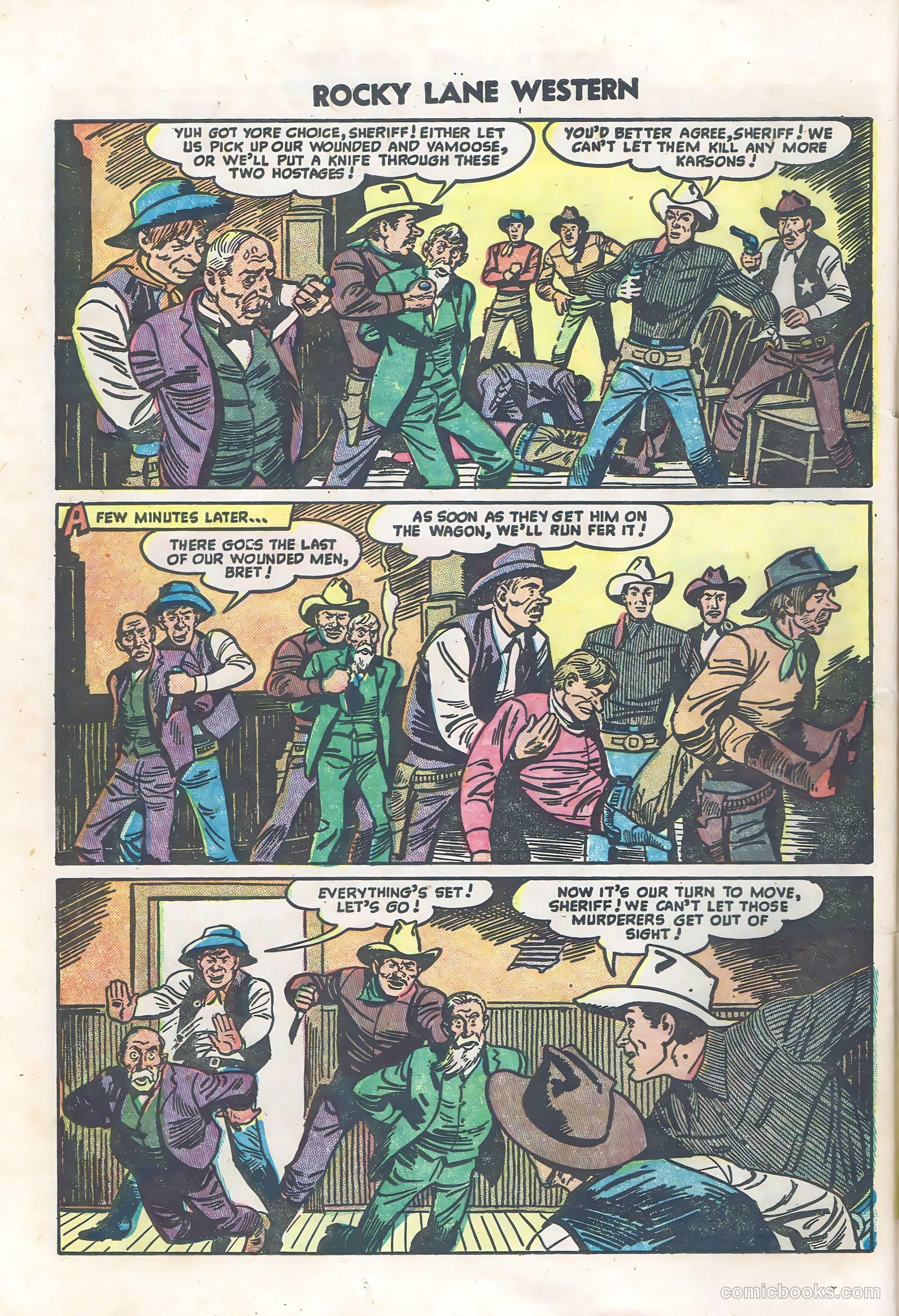 Rocky Lane Western #60 — page 26 of 36