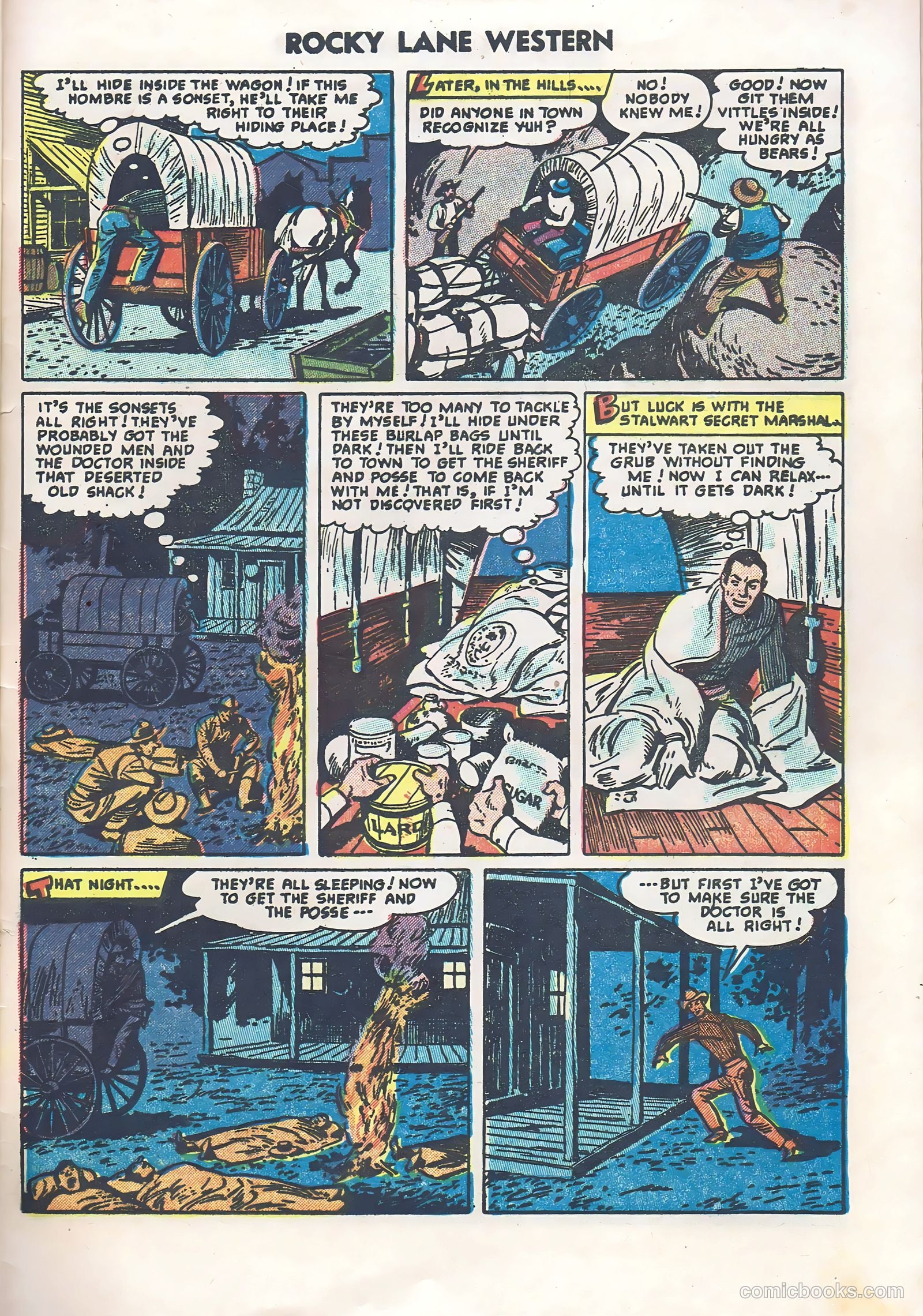 Rocky Lane Western #60 — page 29 of 36