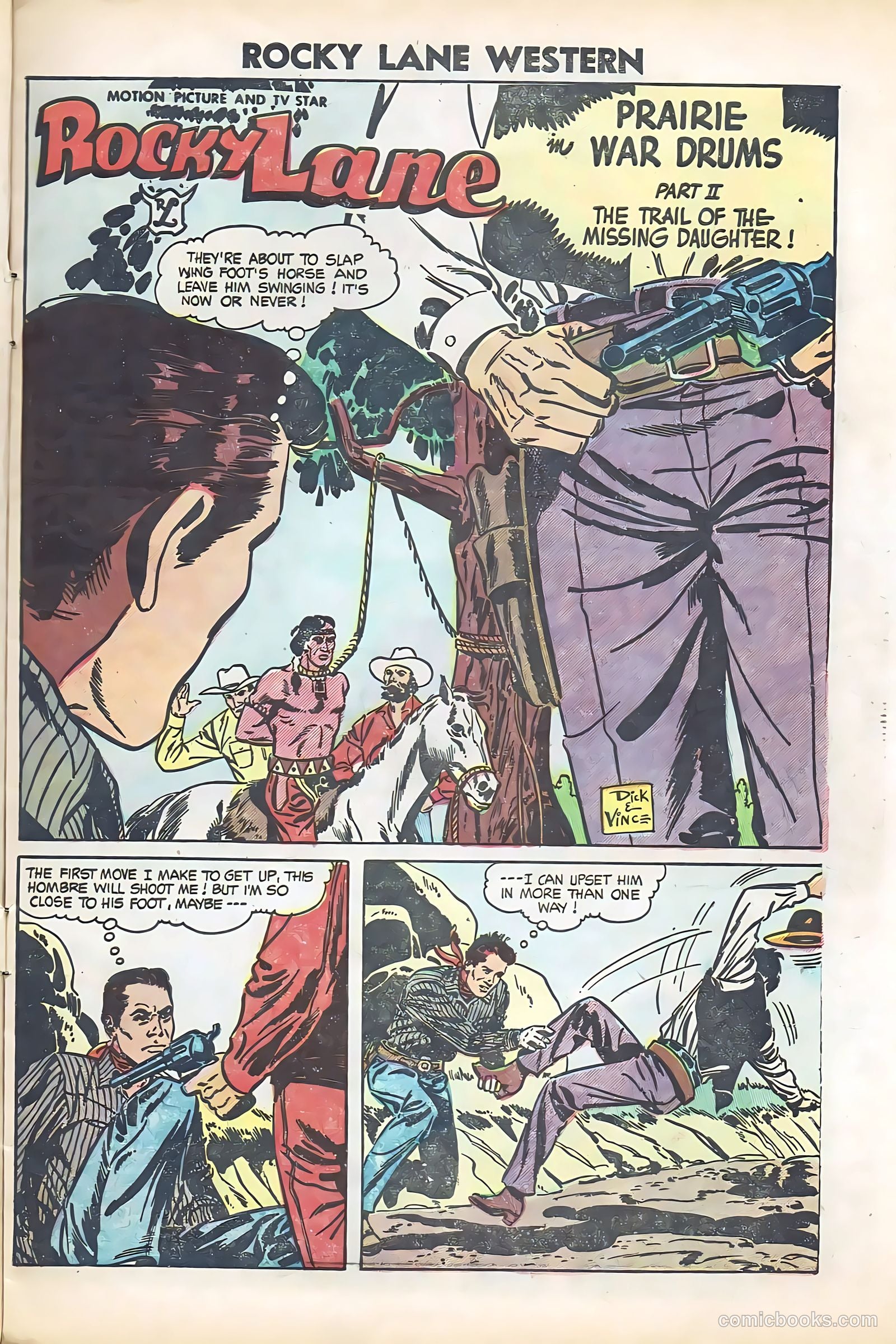 Rocky Lane Western #61 — page 9 of 36