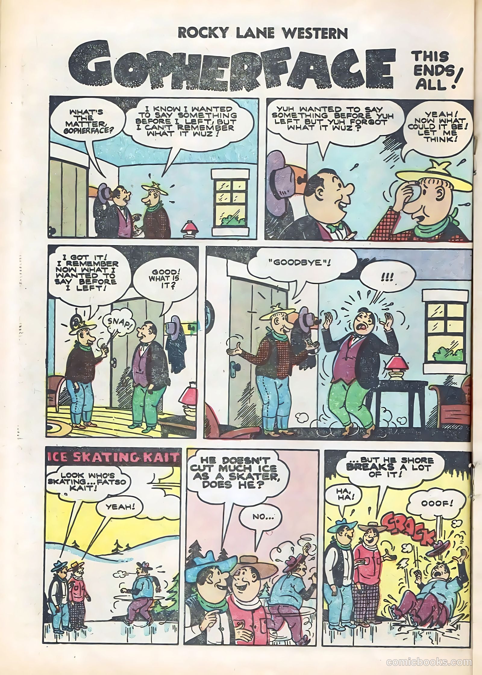 Rocky Lane Western #61 — page 16 of 36