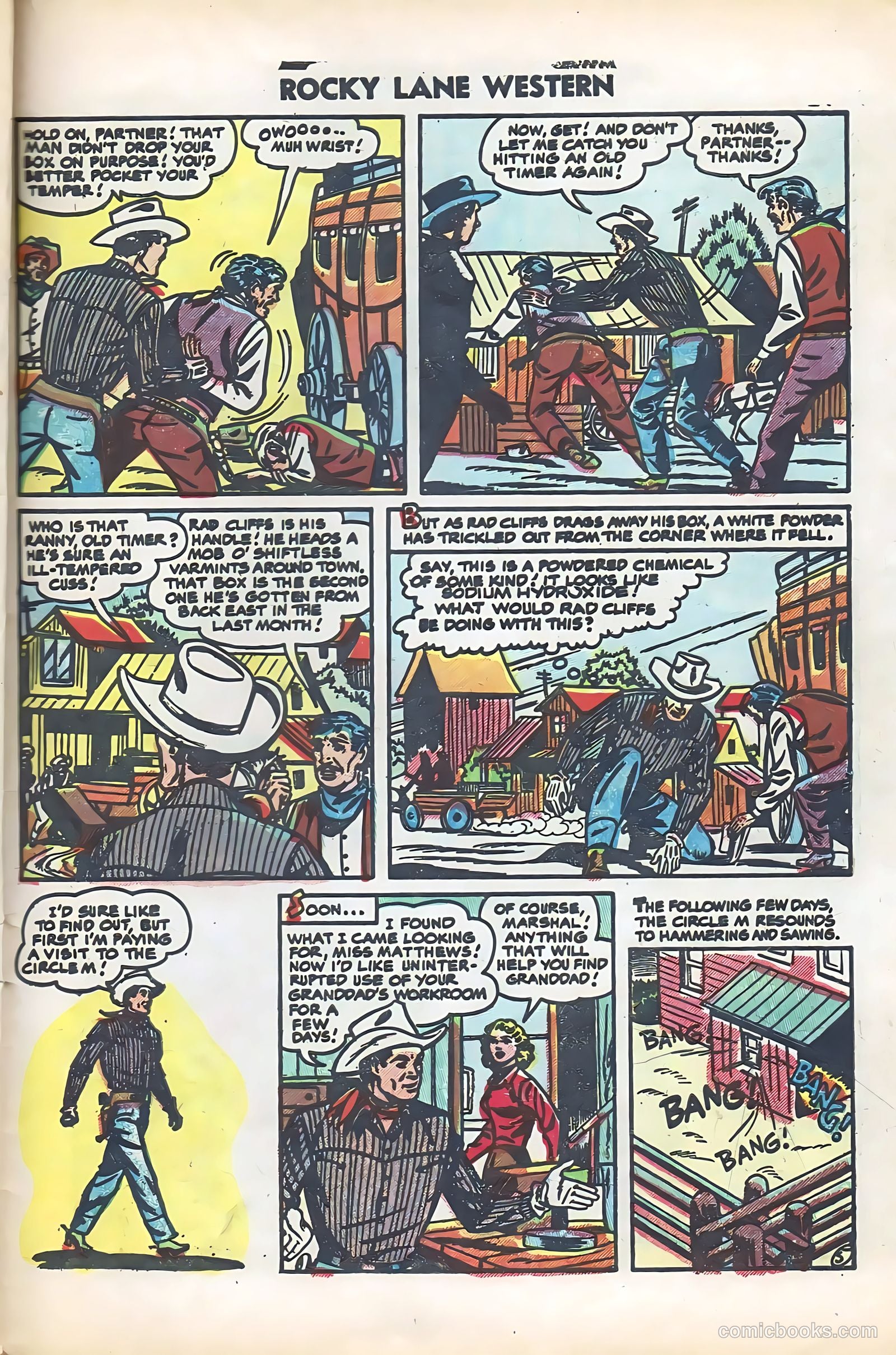 Rocky Lane Western #61 — page 29 of 36