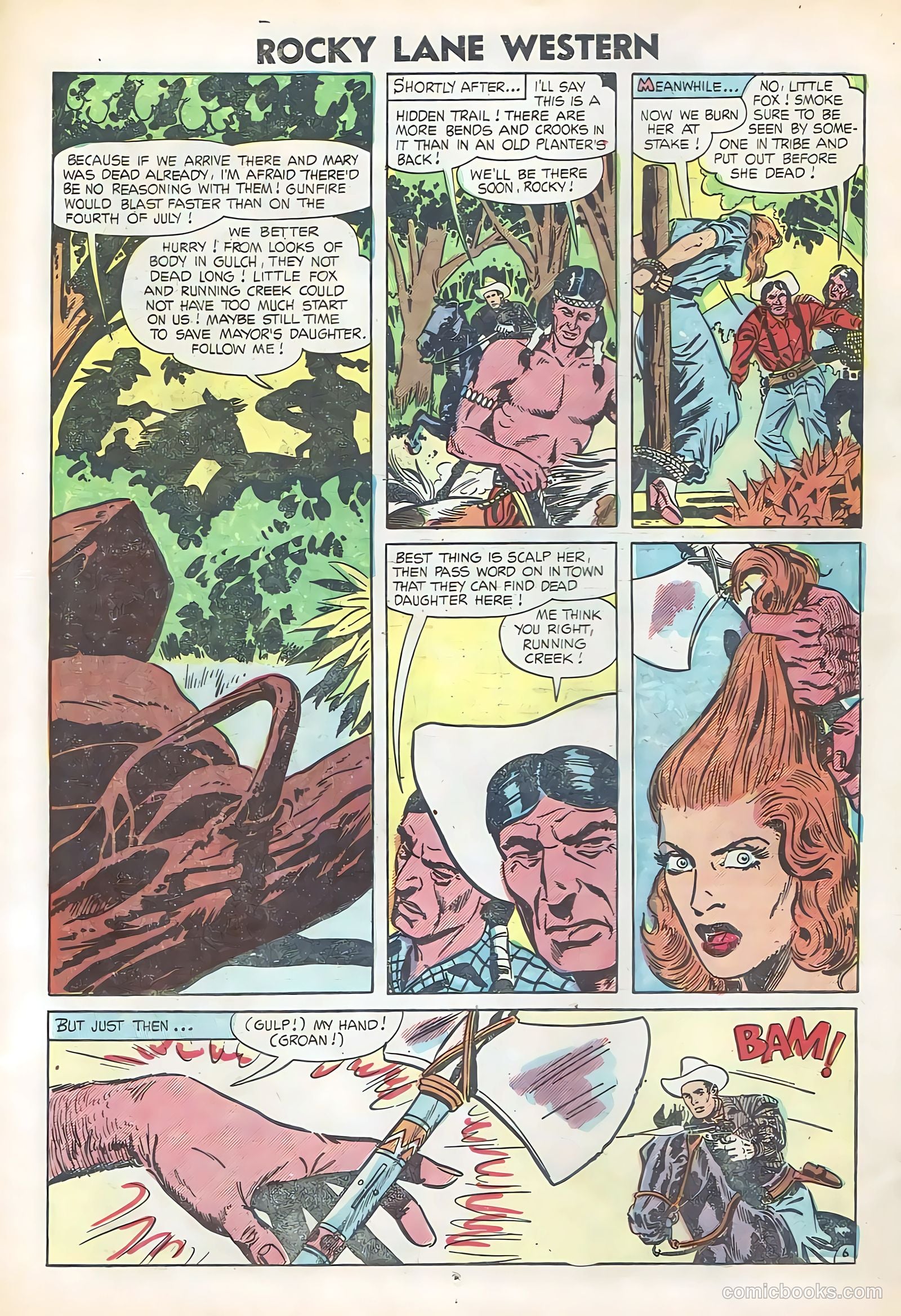 Rocky Lane Western #61 — page 14 of 36