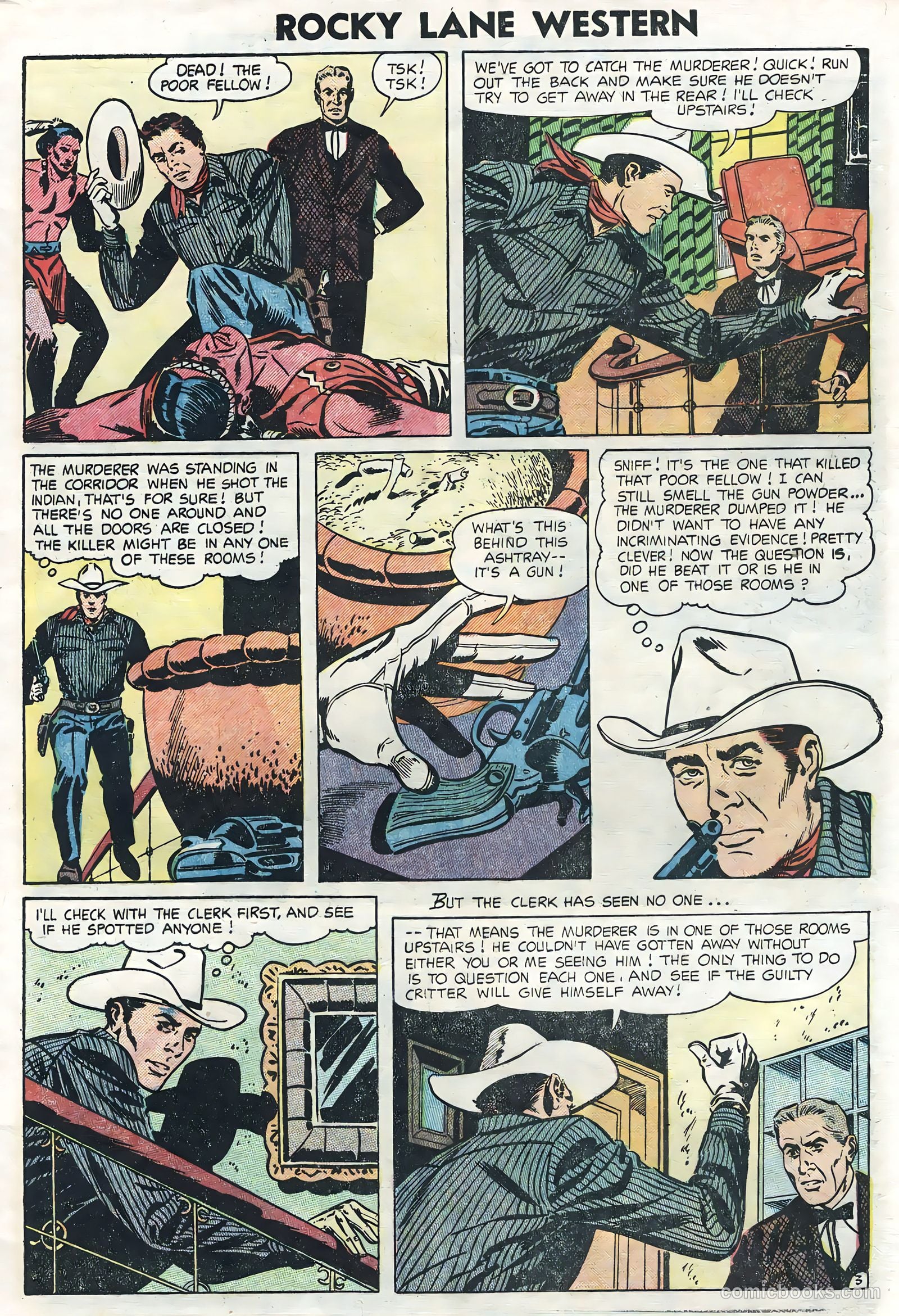 Rocky Lane Western #62 — page 5 of 36