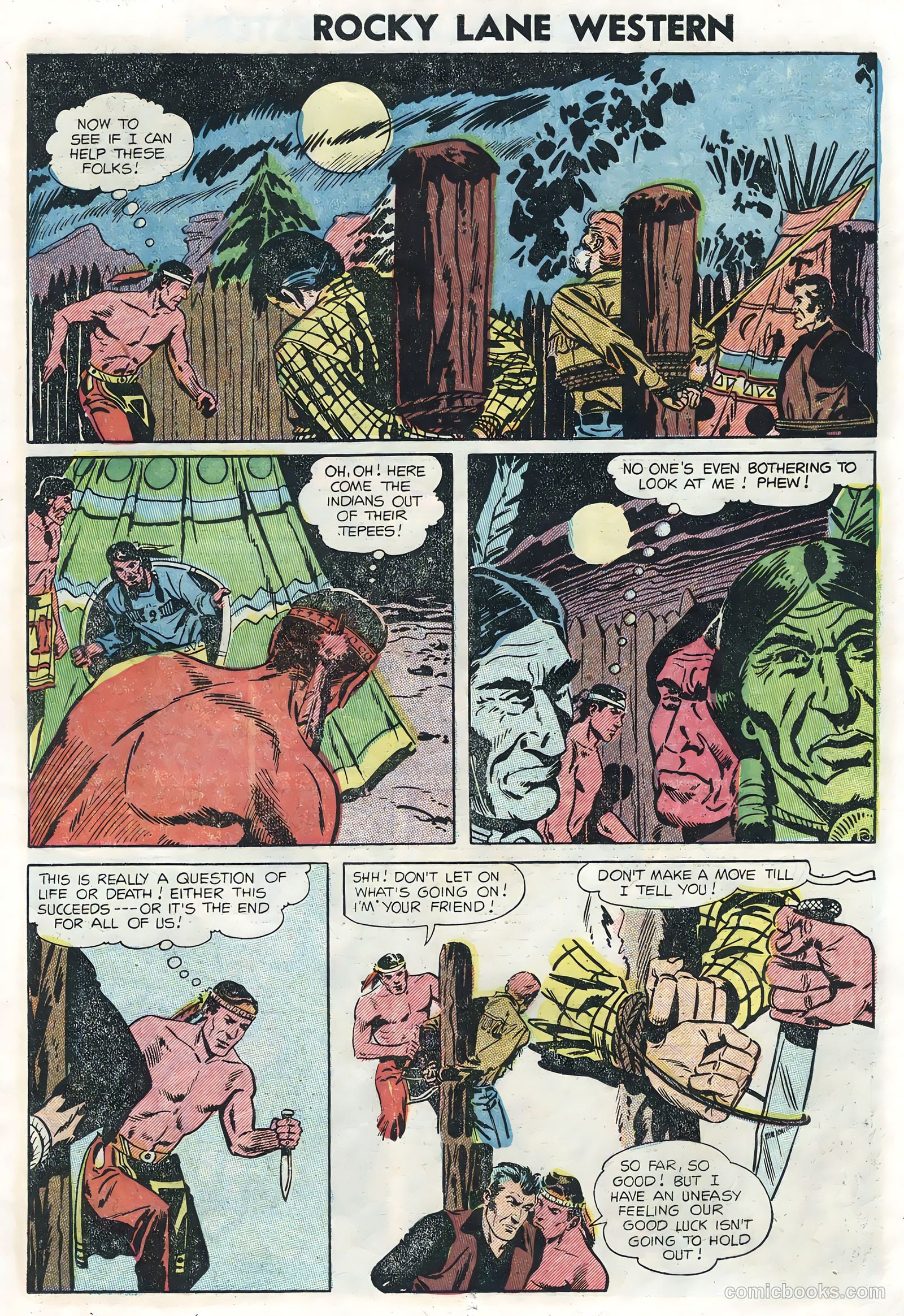 Rocky Lane Western #62 — page 11 of 36
