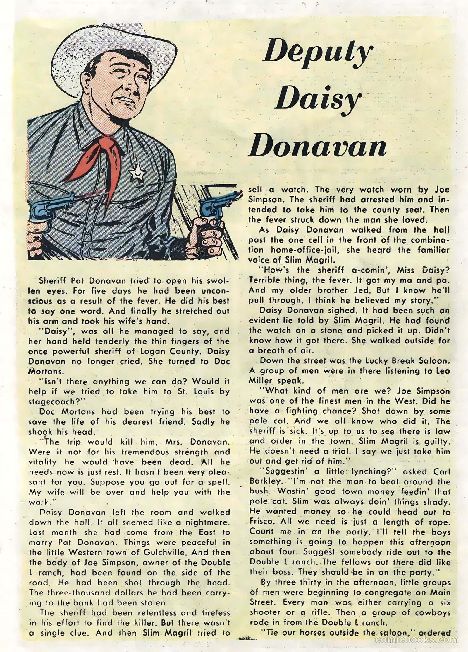 Rocky Lane Western #62 — page 18 of 36