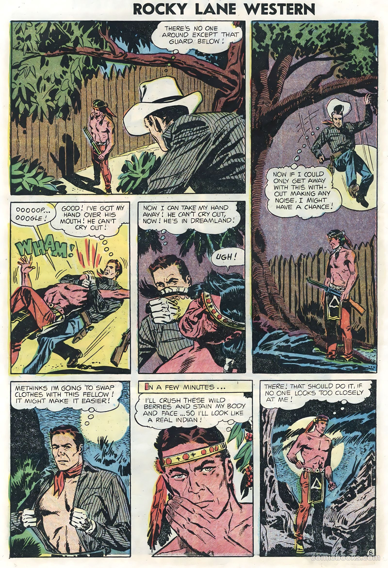 Rocky Lane Western #62 — page 10 of 36