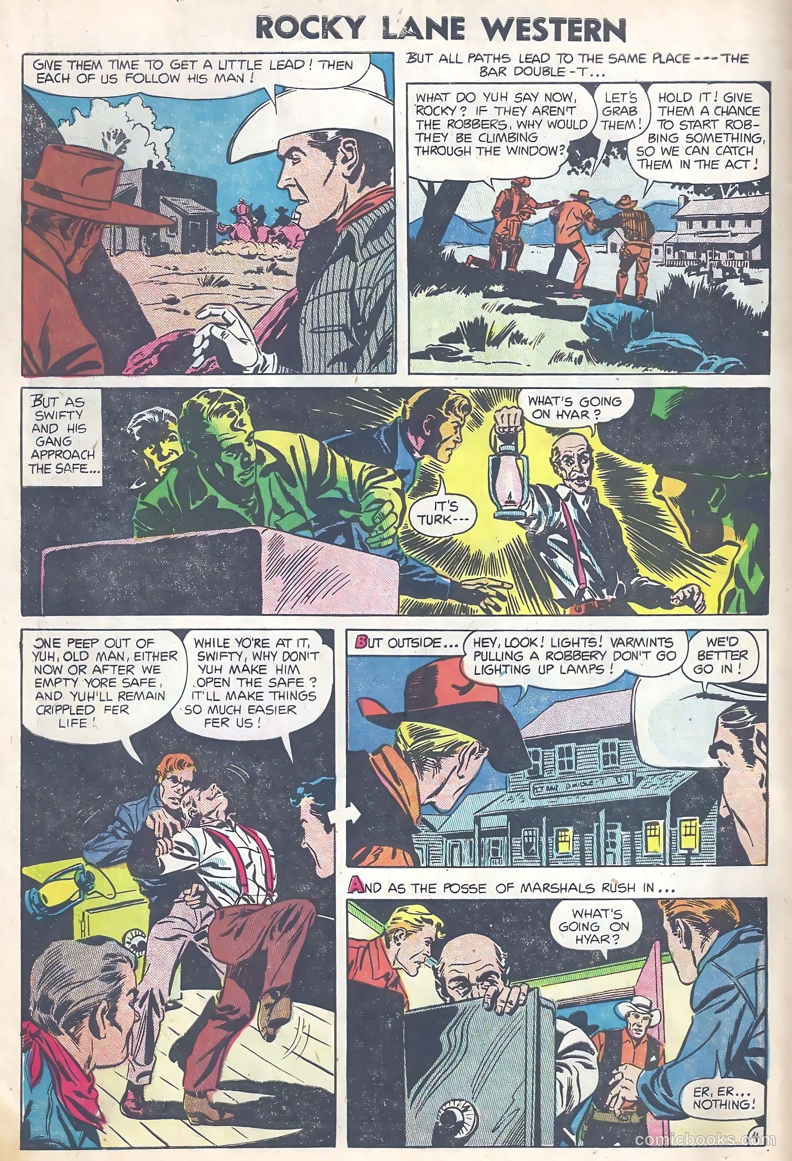 Rocky Lane Western #63 — page 6 of 36