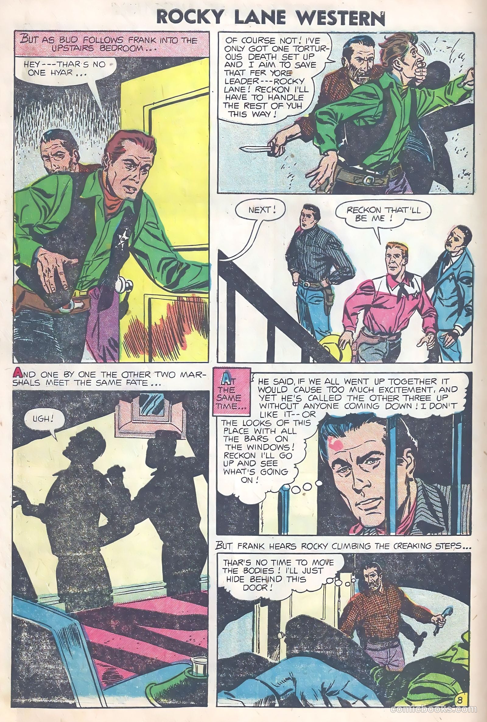 Rocky Lane Western #63 — page 10 of 36