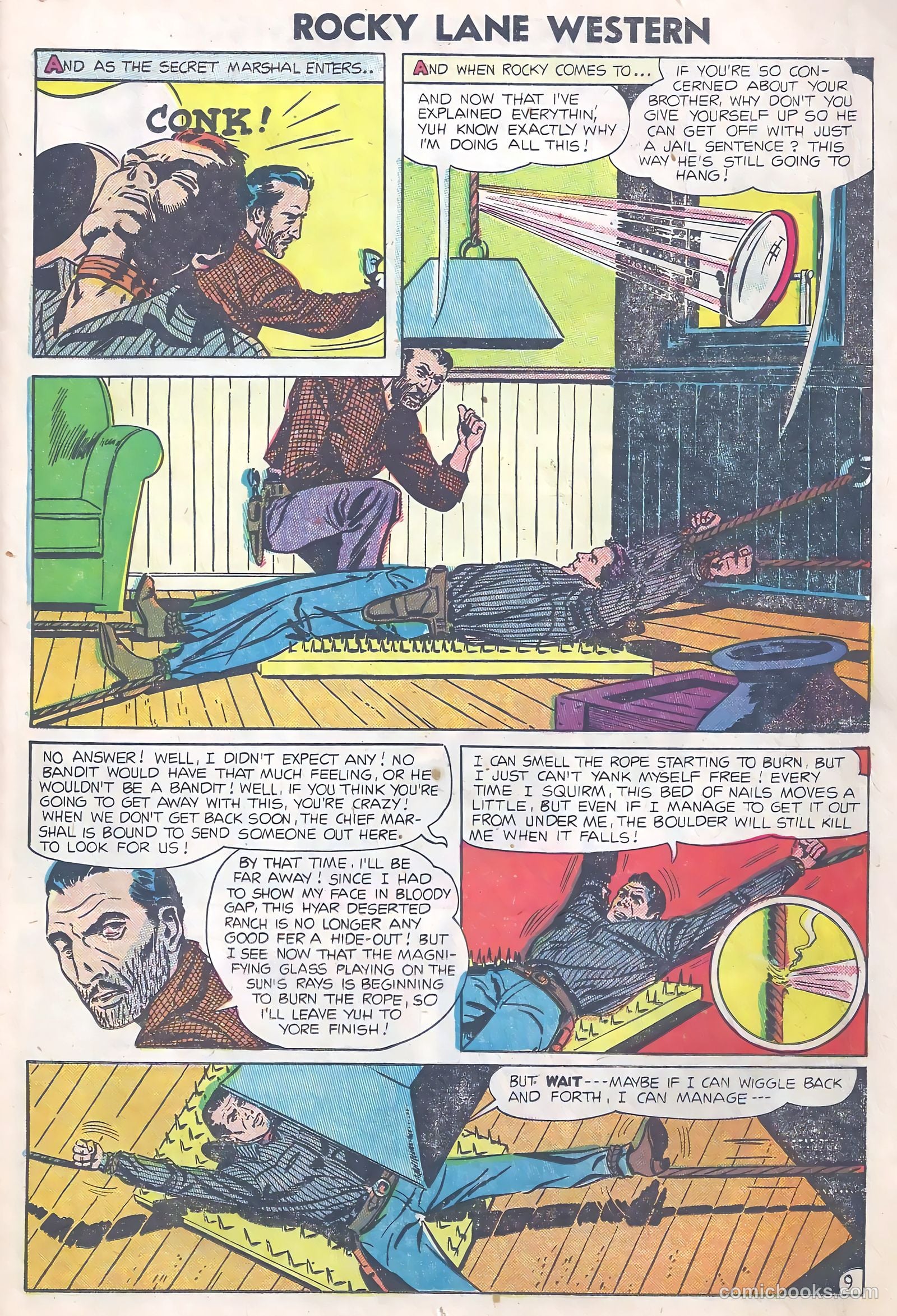 Rocky Lane Western #63 — page 11 of 36