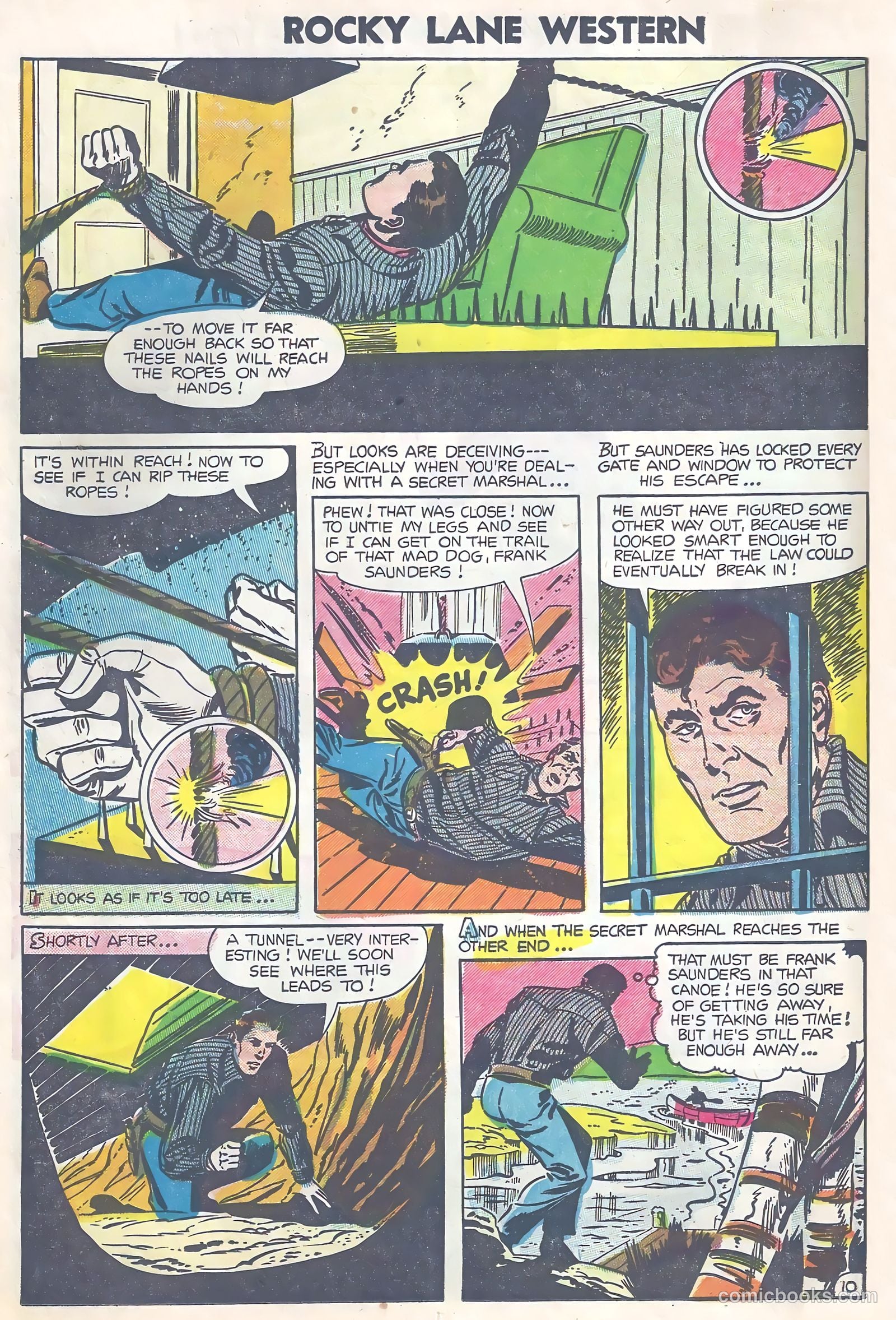 Rocky Lane Western #63 — page 12 of 36