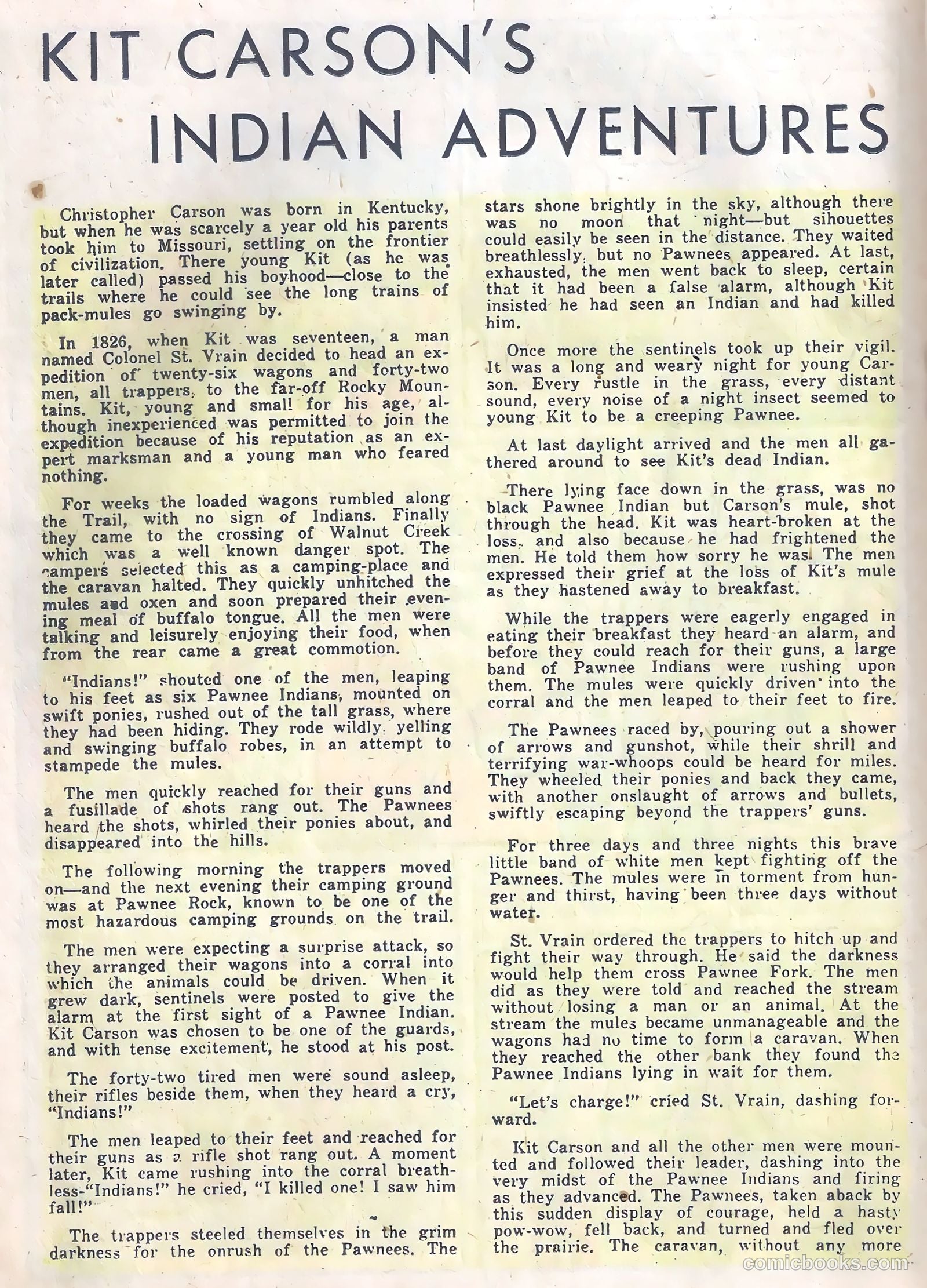 Rocky Lane Western #63 — page 18 of 36