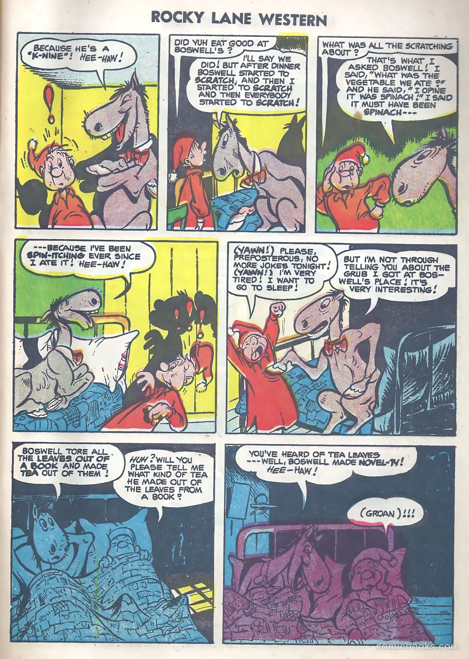 Rocky Lane Western #63 — page 29 of 36