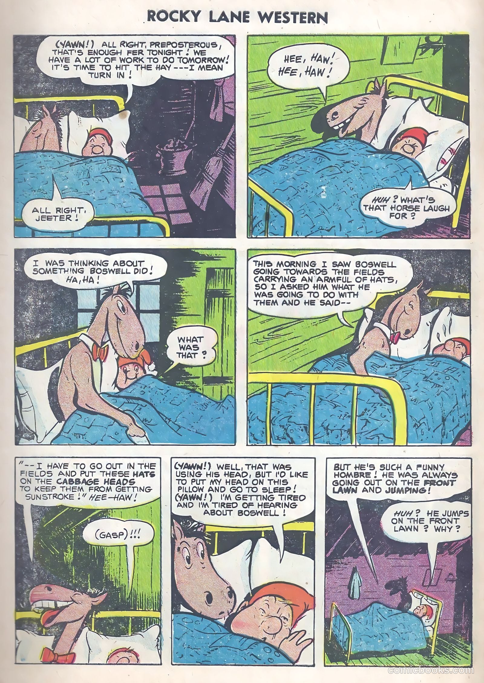 Rocky Lane Western #63 — page 30 of 36
