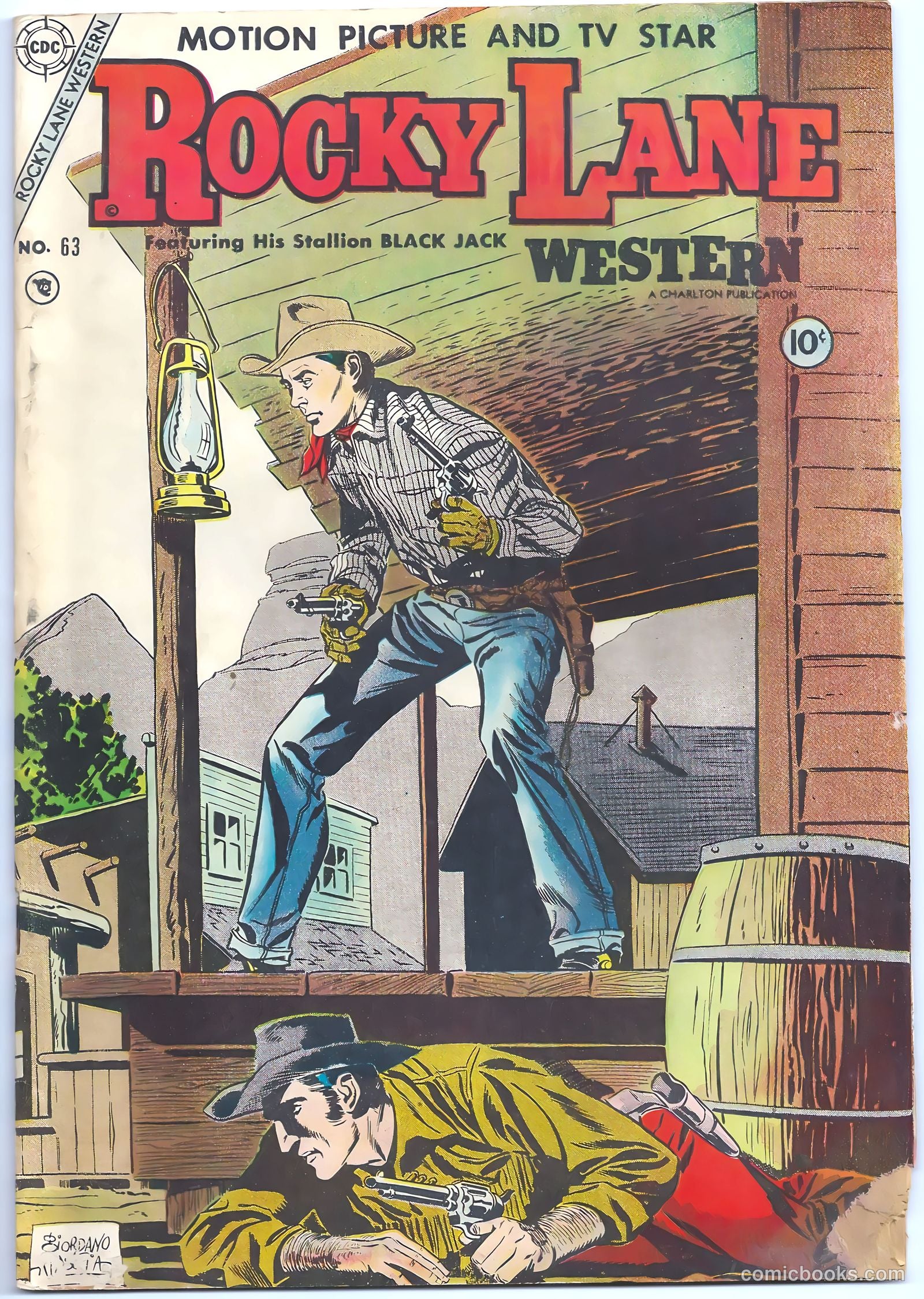 Rocky Lane Western #63 — page 1 of 37