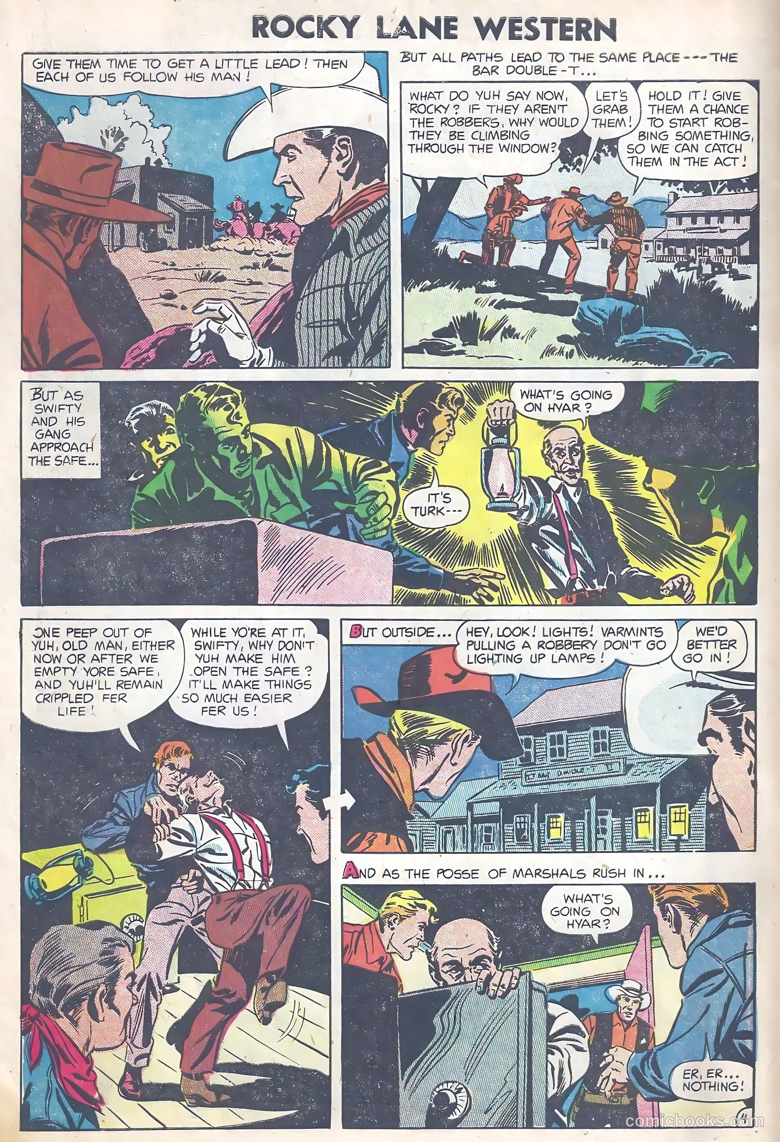 Rocky Lane Western #63 — page 6 of 37
