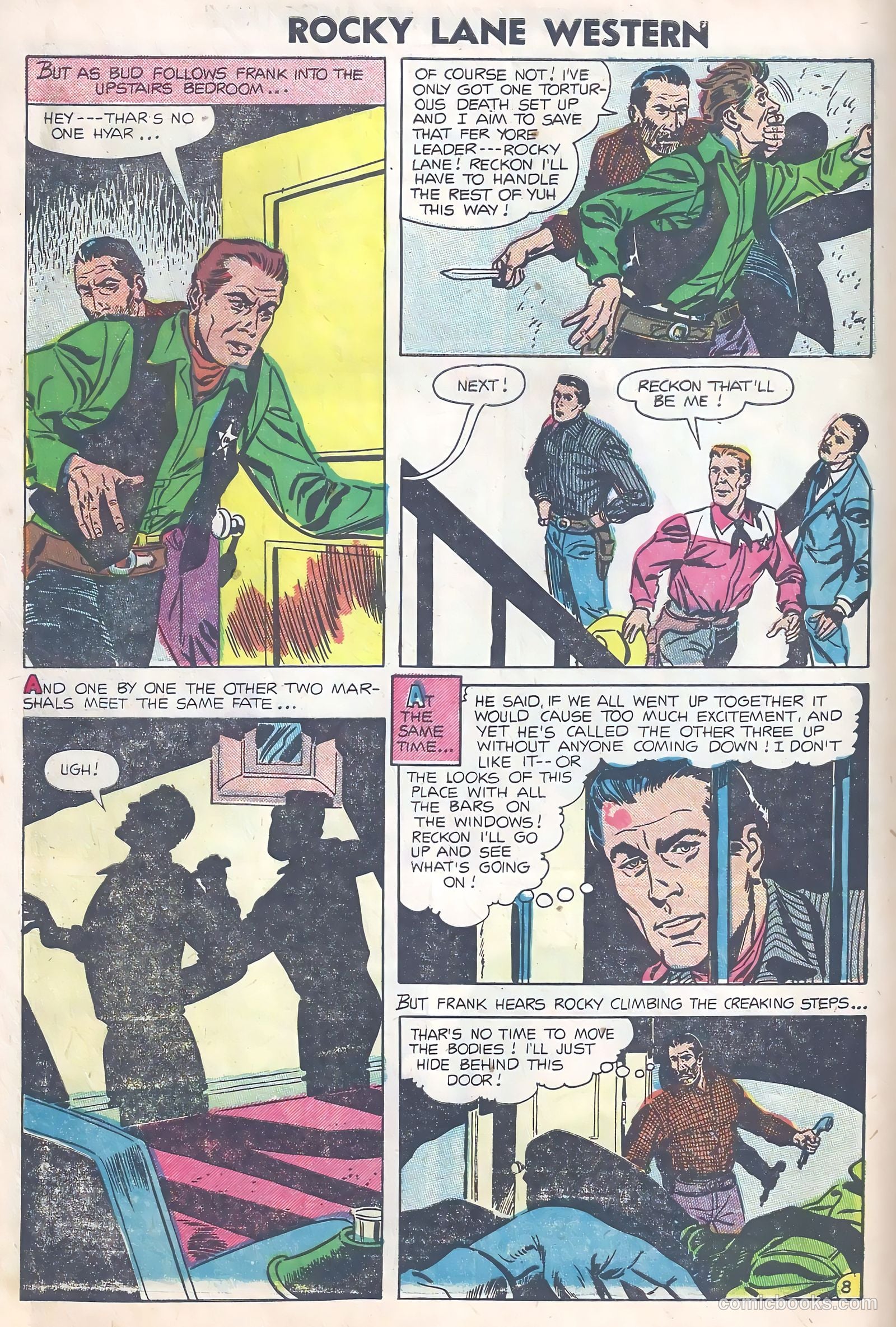 Rocky Lane Western #63 — page 10 of 37