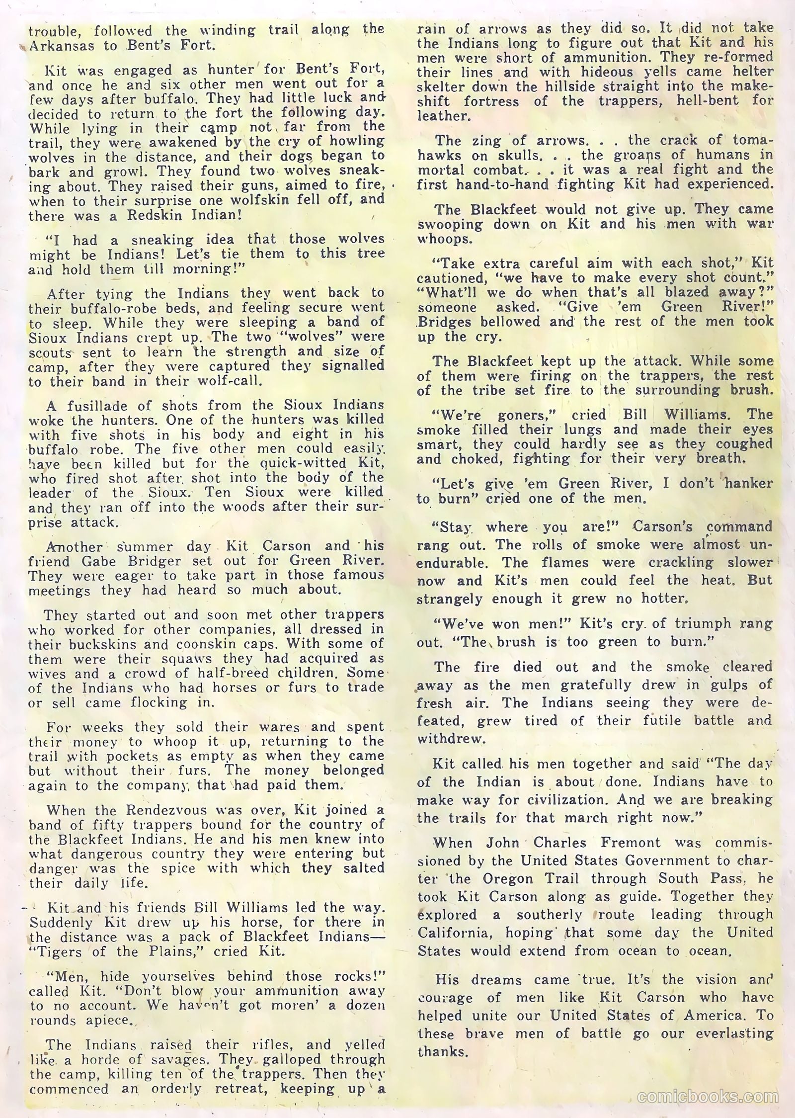 Rocky Lane Western #63 — page 19 of 37