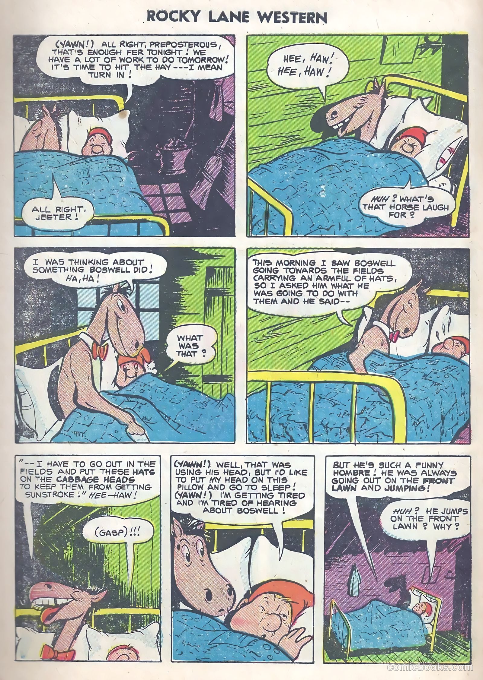 Rocky Lane Western #63 — page 30 of 37