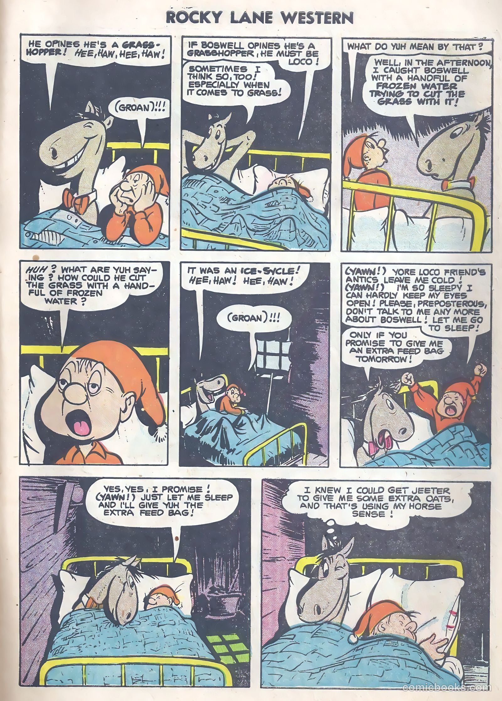 Rocky Lane Western #63 — page 31 of 37