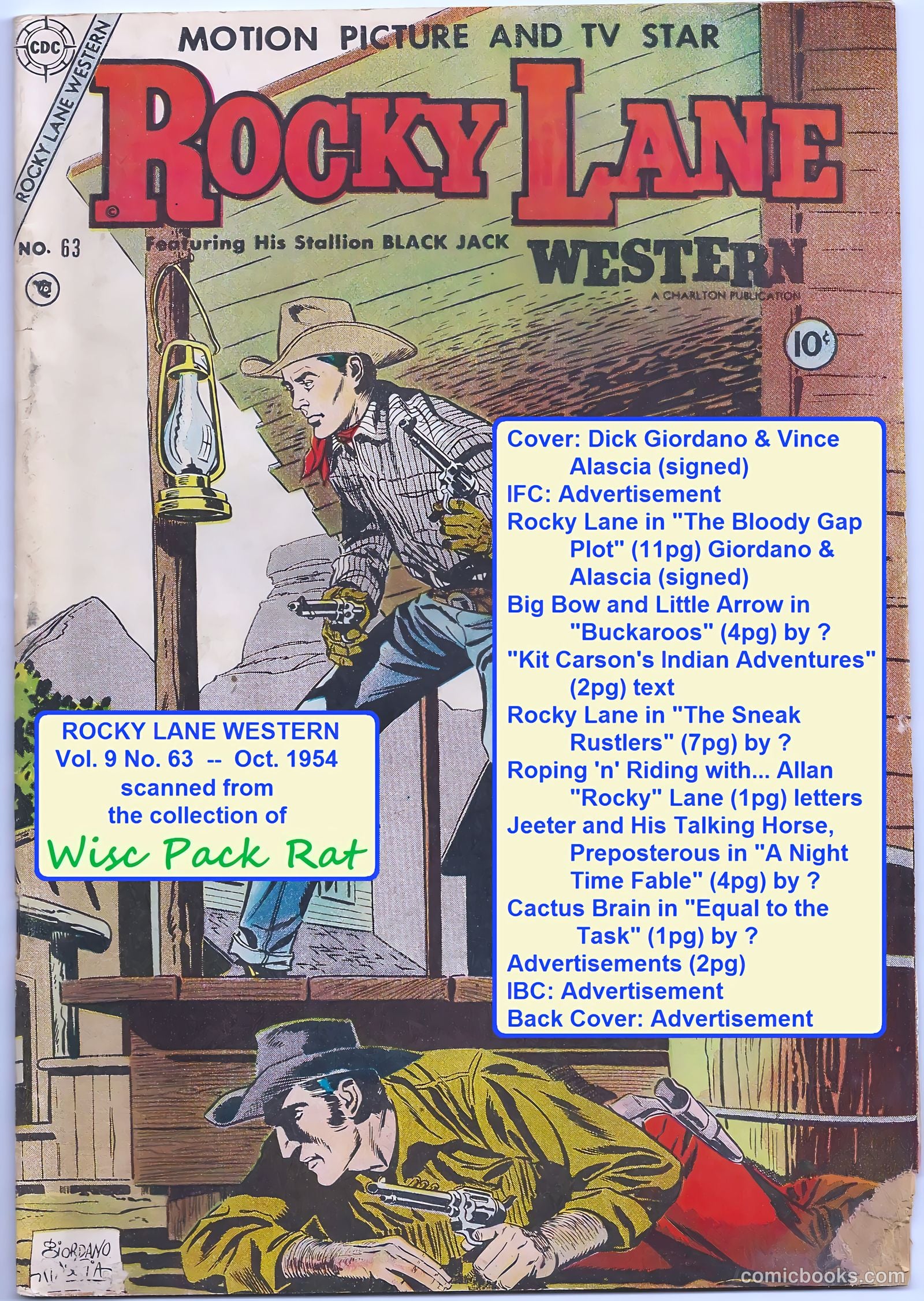 Rocky Lane Western #63 — page 37 of 37